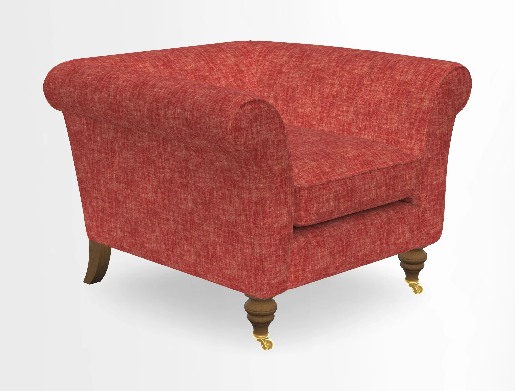 Otley Chair in Two Tone Plain Biscuit