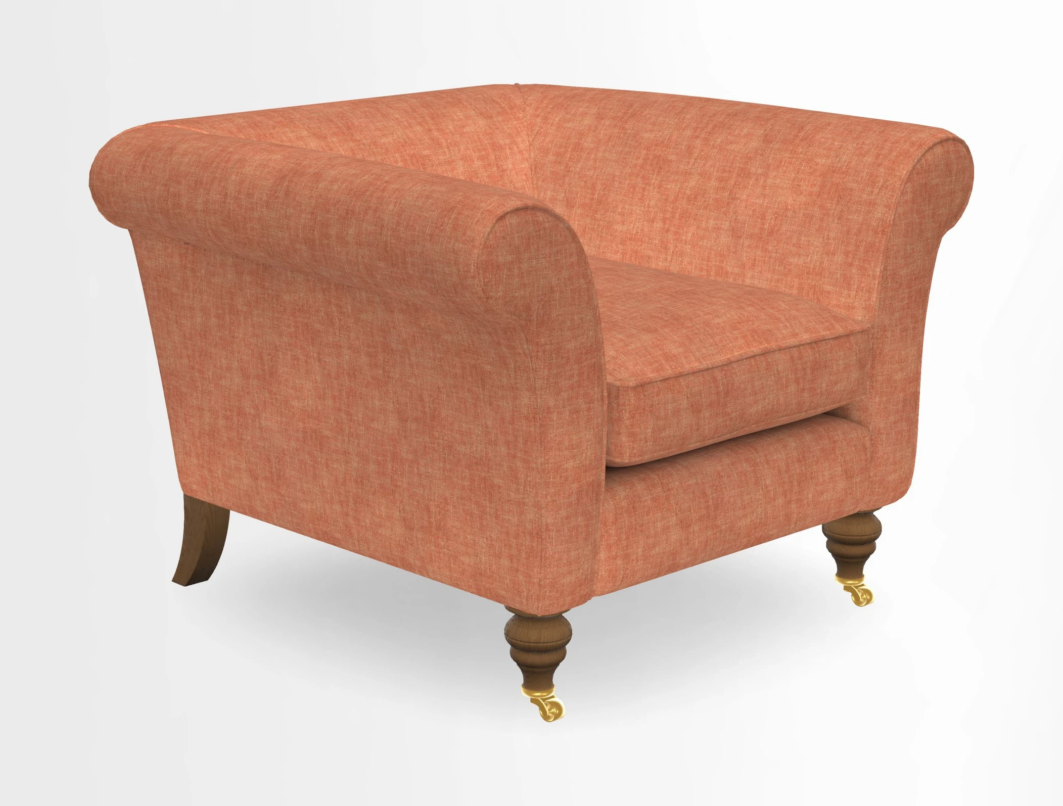 Otley Chair in Two Tone Plain Biscuit