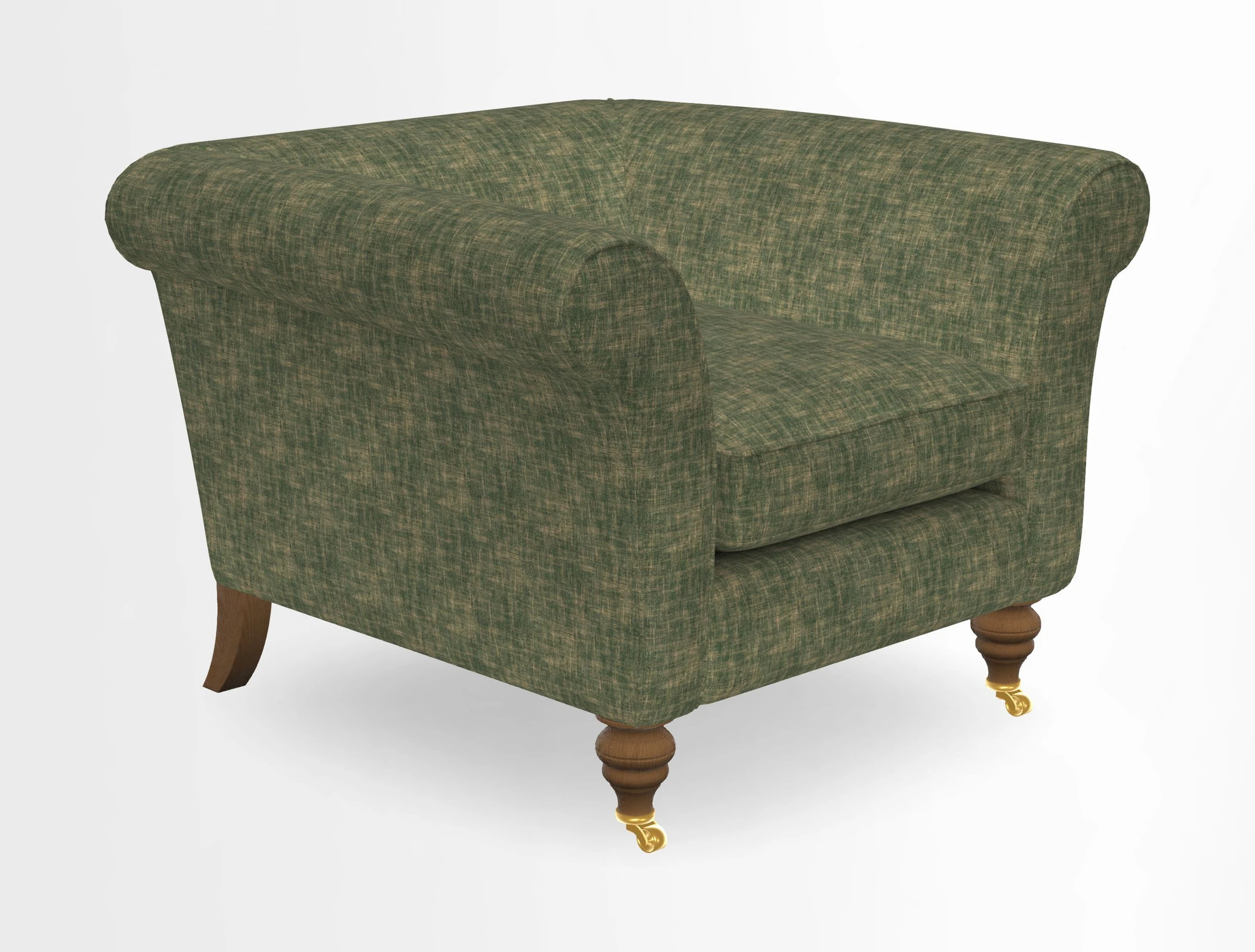 Otley Chair in Two Tone Plain Biscuit