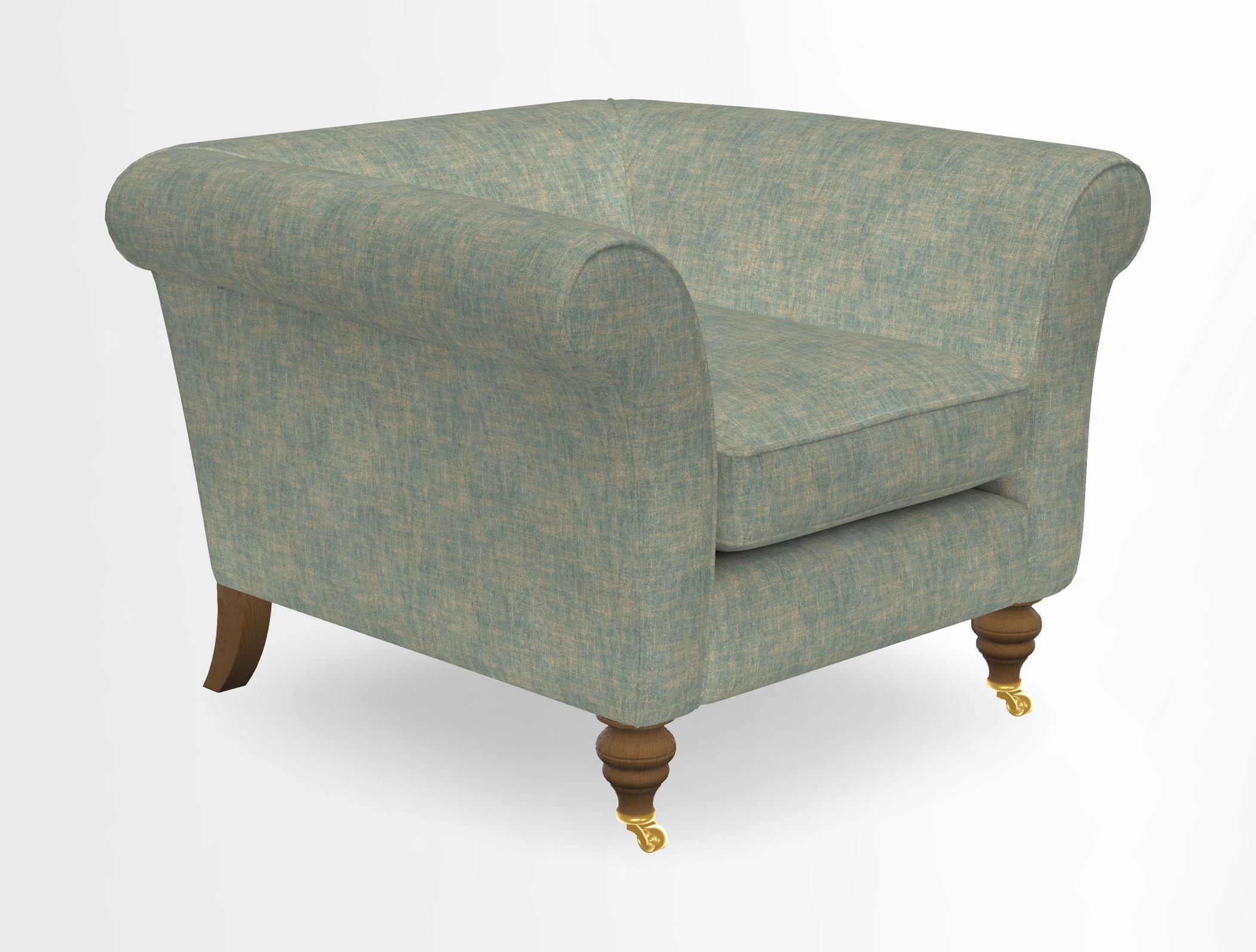 Otley Chair in Two Tone Plain Biscuit