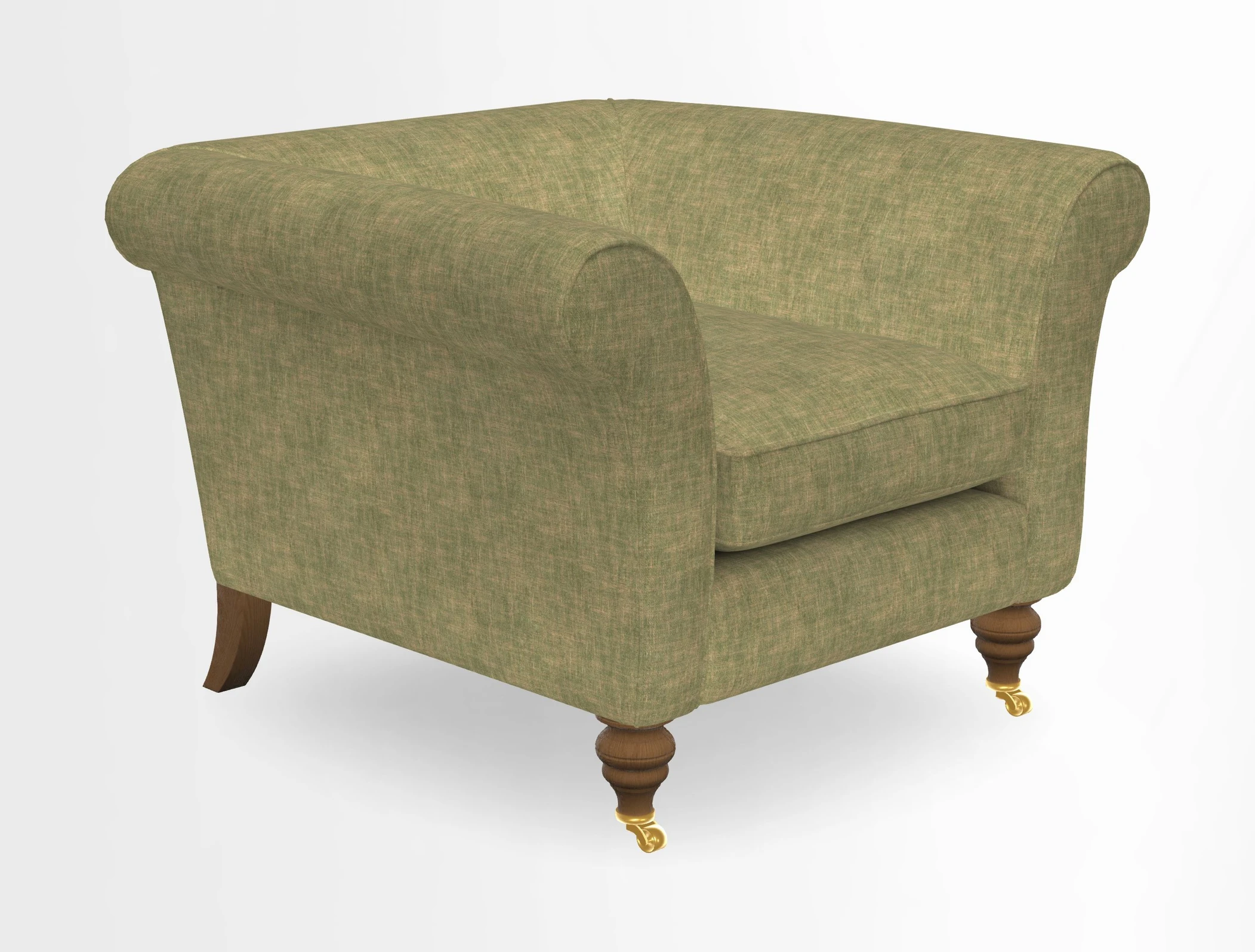 Otley Chair in Two Tone Plain Biscuit
