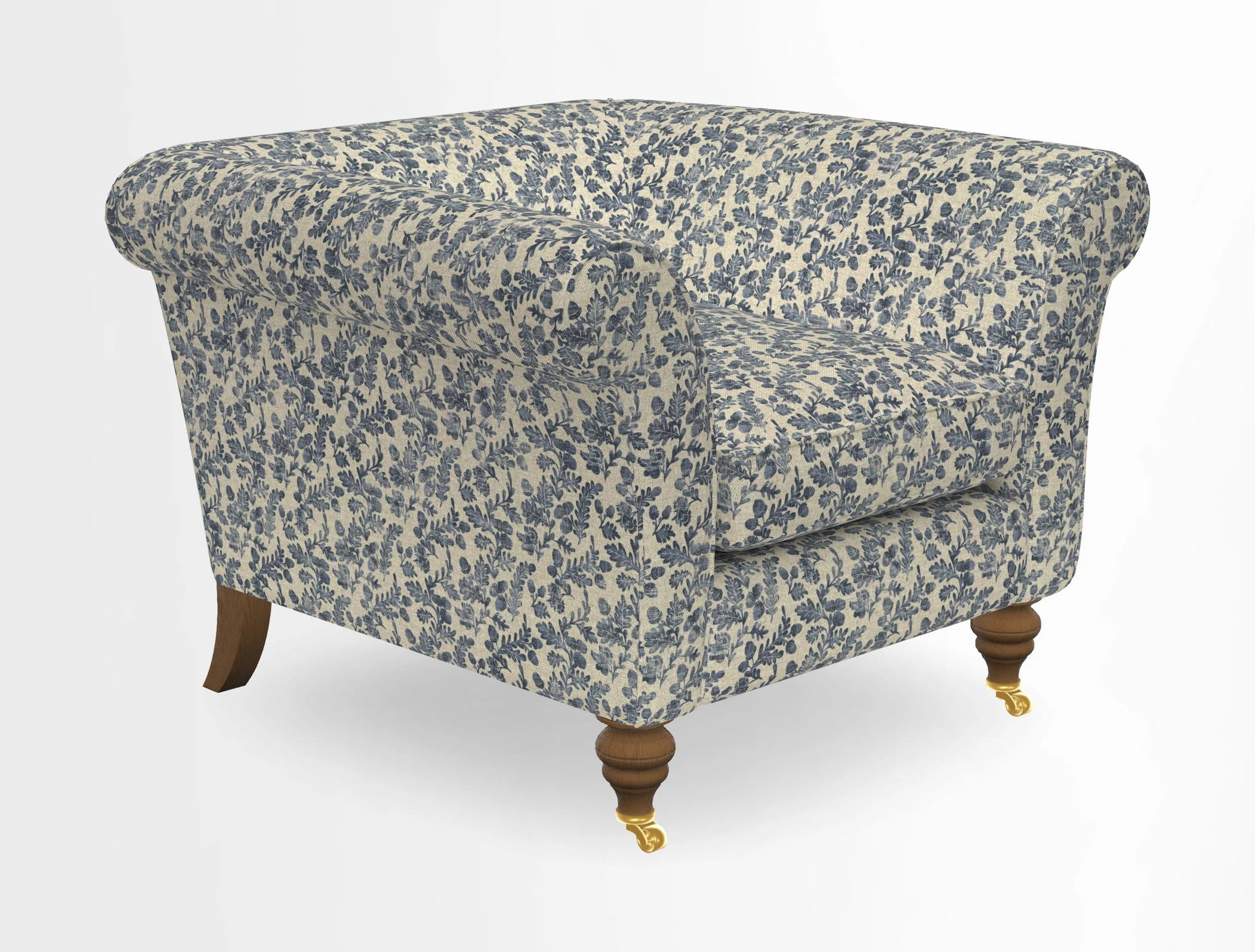 Otley Chair in Two Tone Plain Biscuit