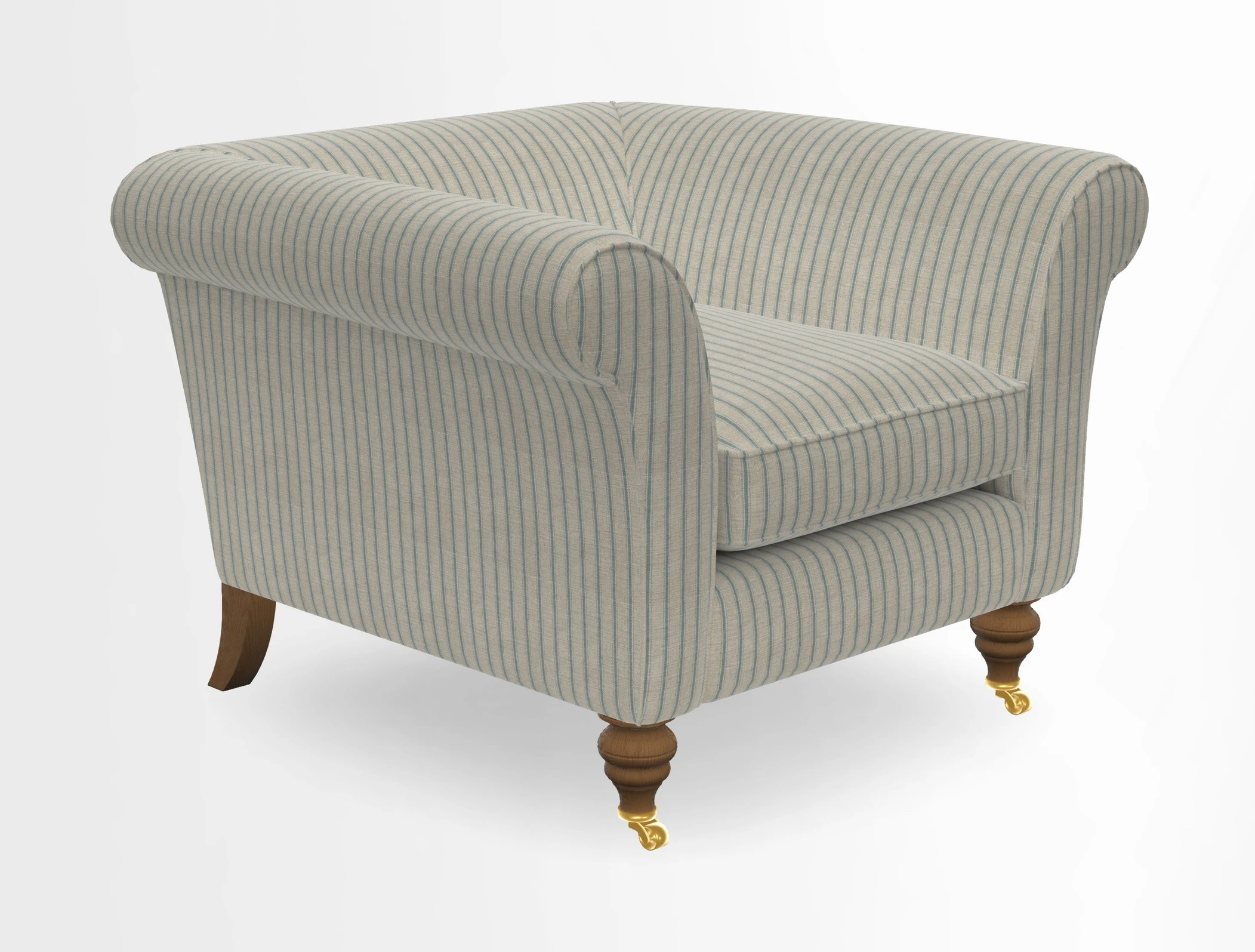 Otley Chair in Two Tone Plain Biscuit
