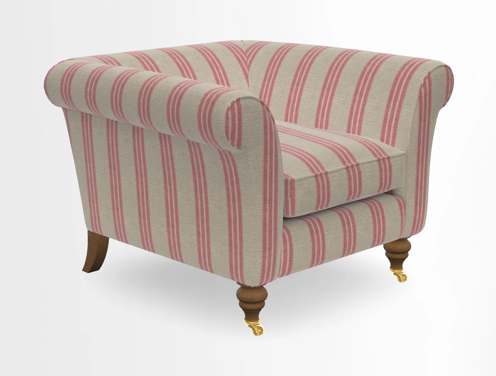 Otley Chair in Two Tone Plain Biscuit