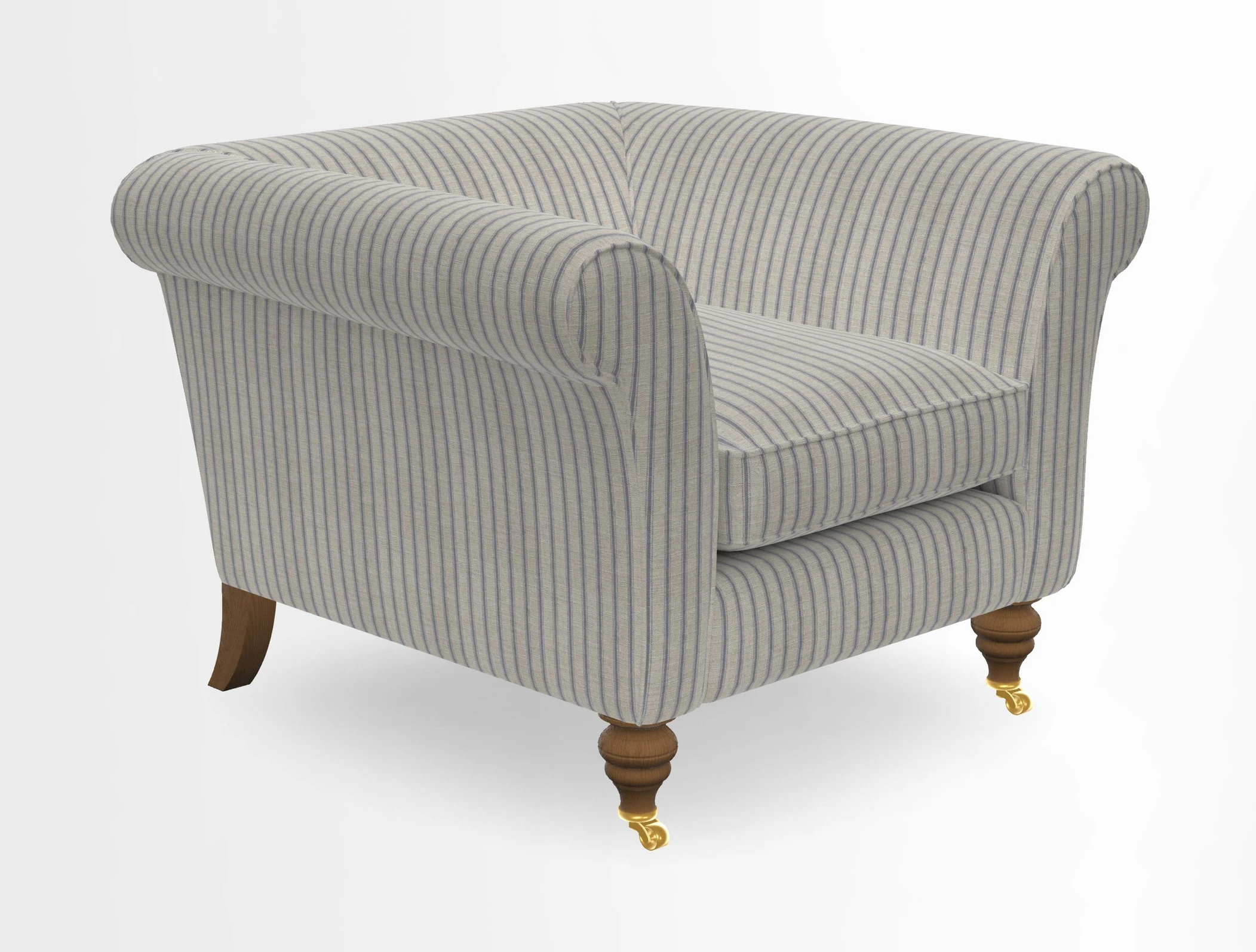 Otley Chair in Two Tone Plain Biscuit