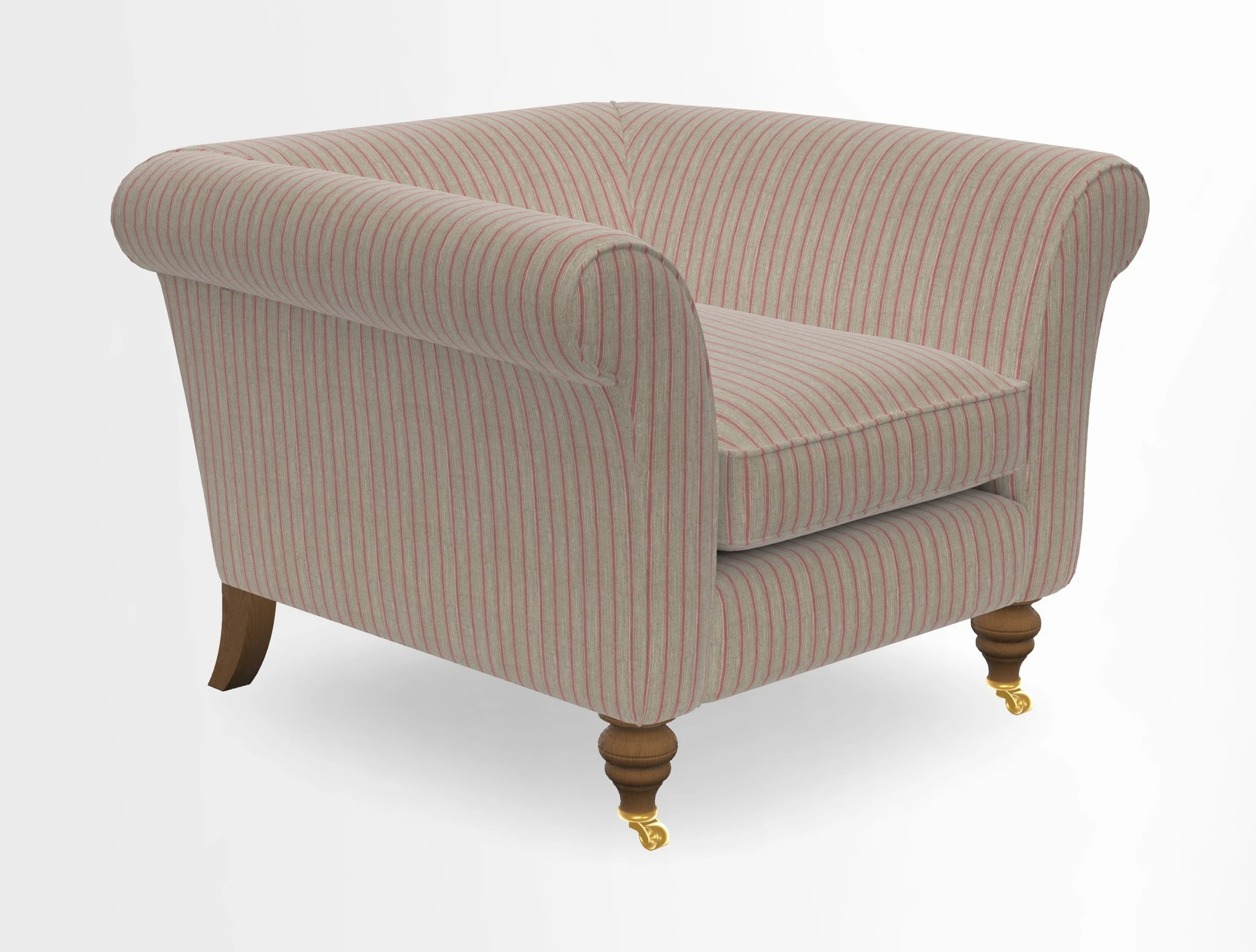 Otley Chair in Two Tone Plain Biscuit