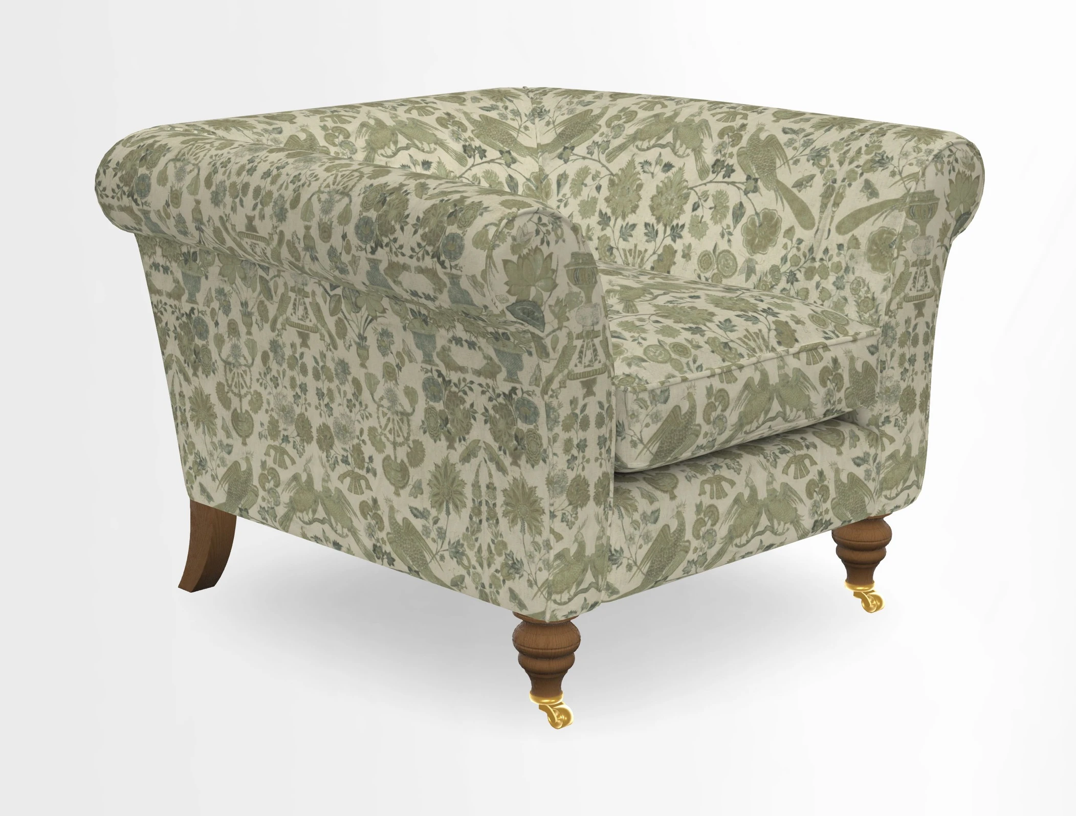 Otley Chair in Two Tone Plain Biscuit