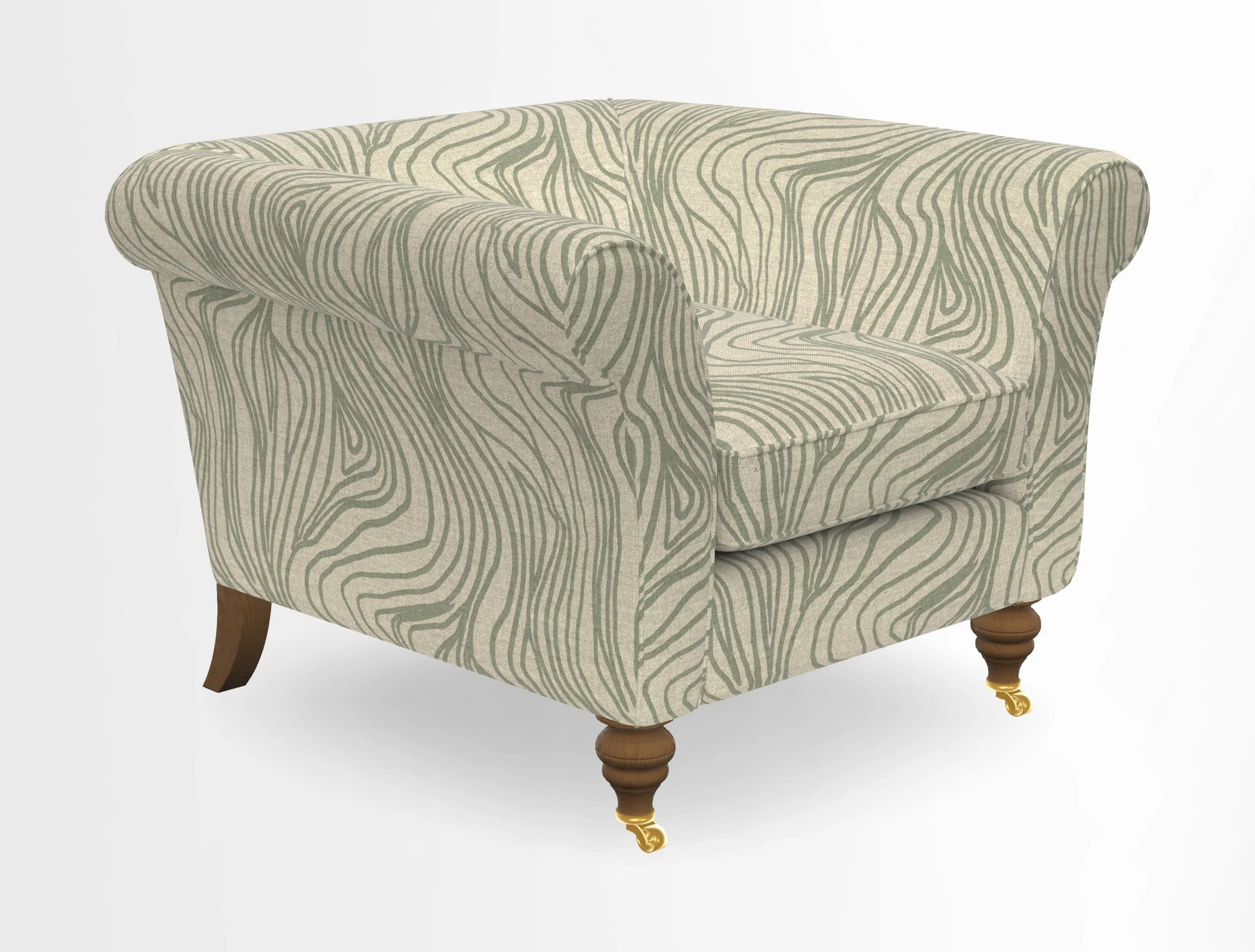 Otley Chair in Two Tone Plain Biscuit
