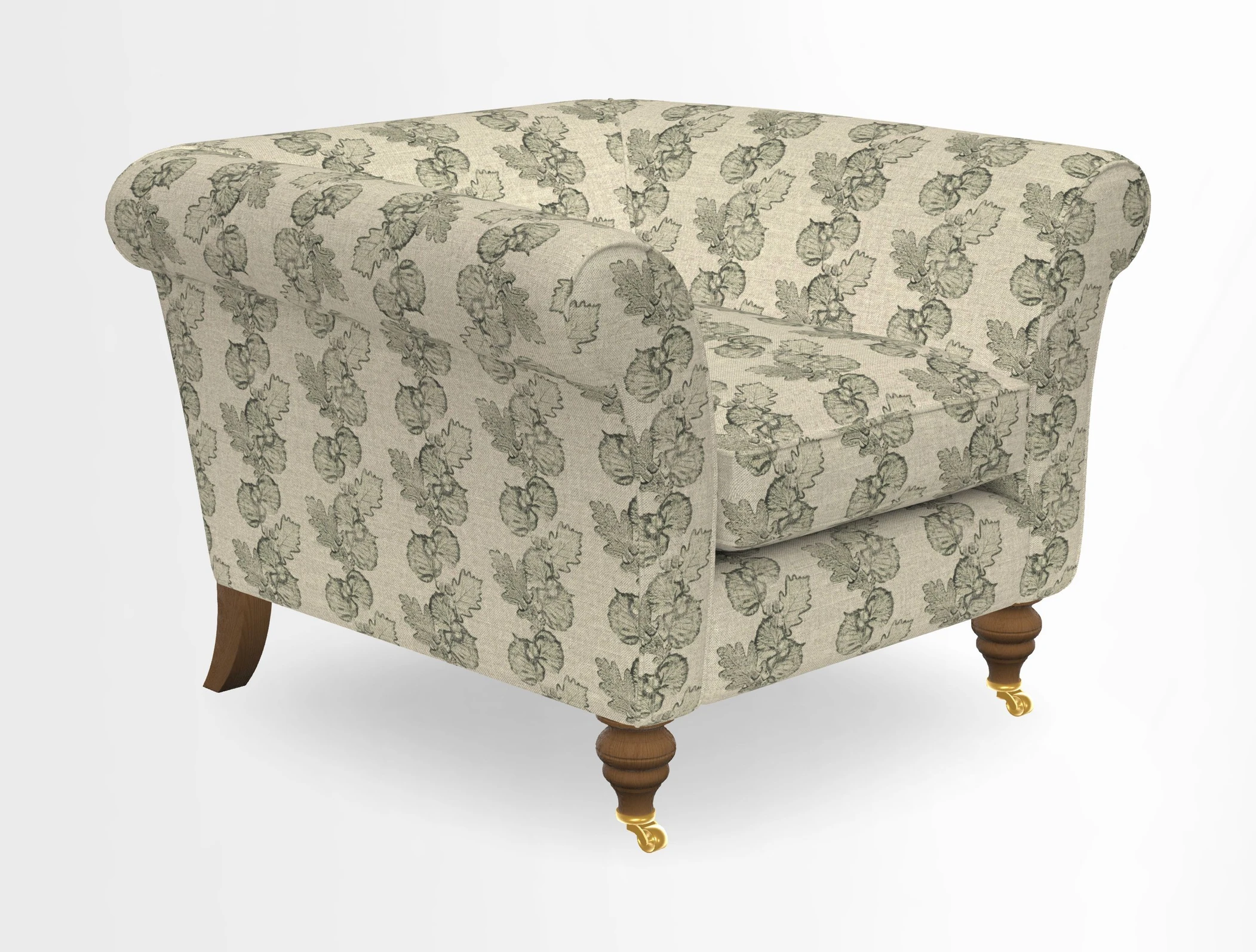 Otley Chair in Two Tone Plain Biscuit