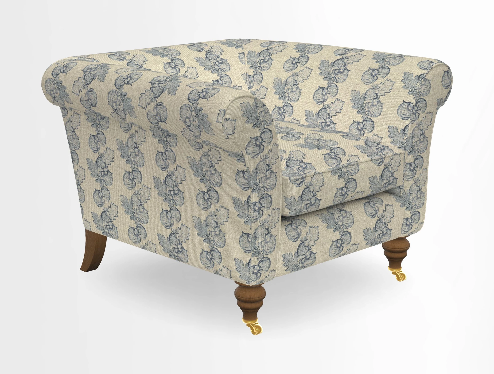Otley Chair in Two Tone Plain Biscuit
