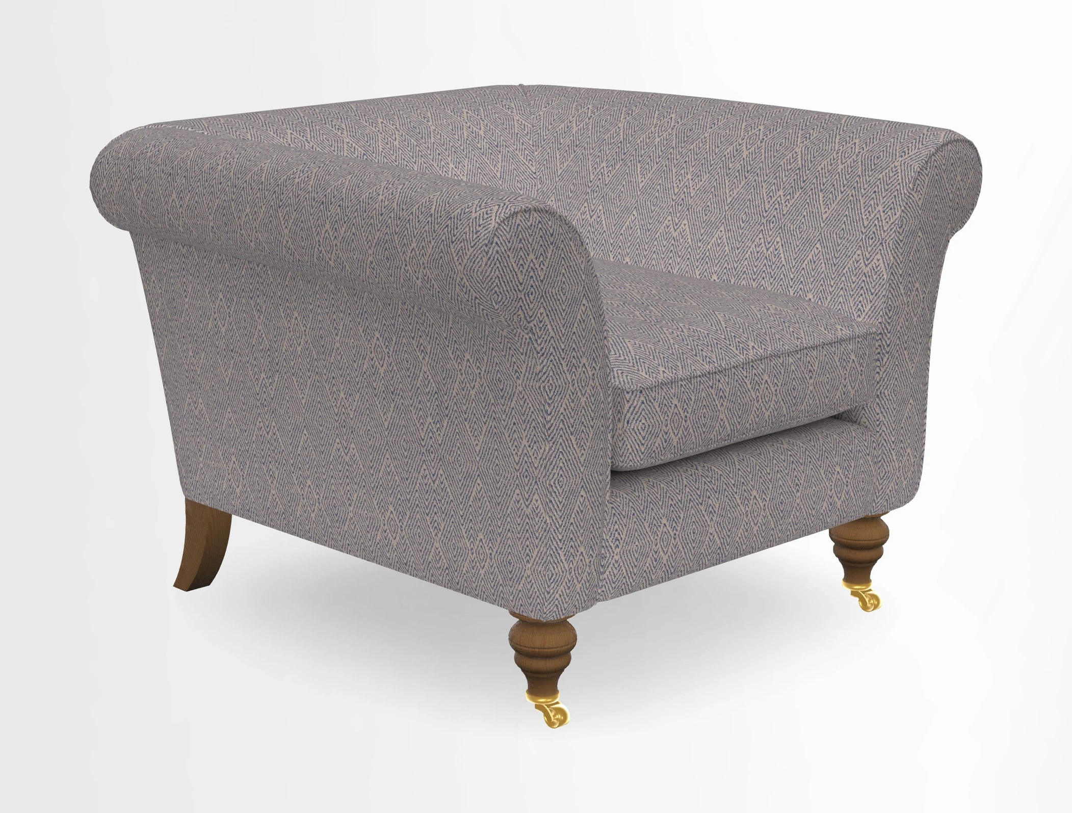Otley Chair in Two Tone Plain Biscuit