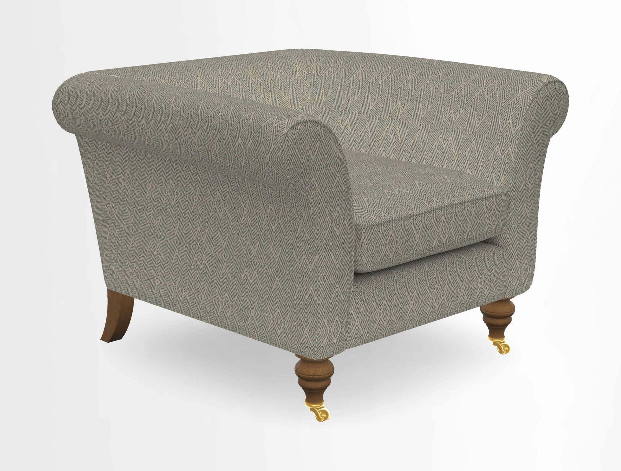 Otley Chair in Two Tone Plain Biscuit