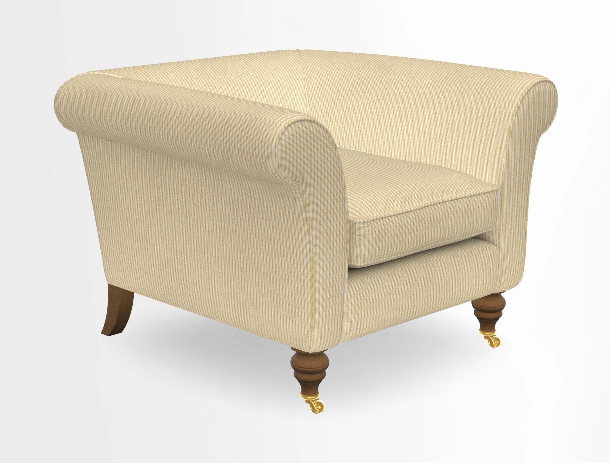 Otley Chair in Two Tone Plain Biscuit