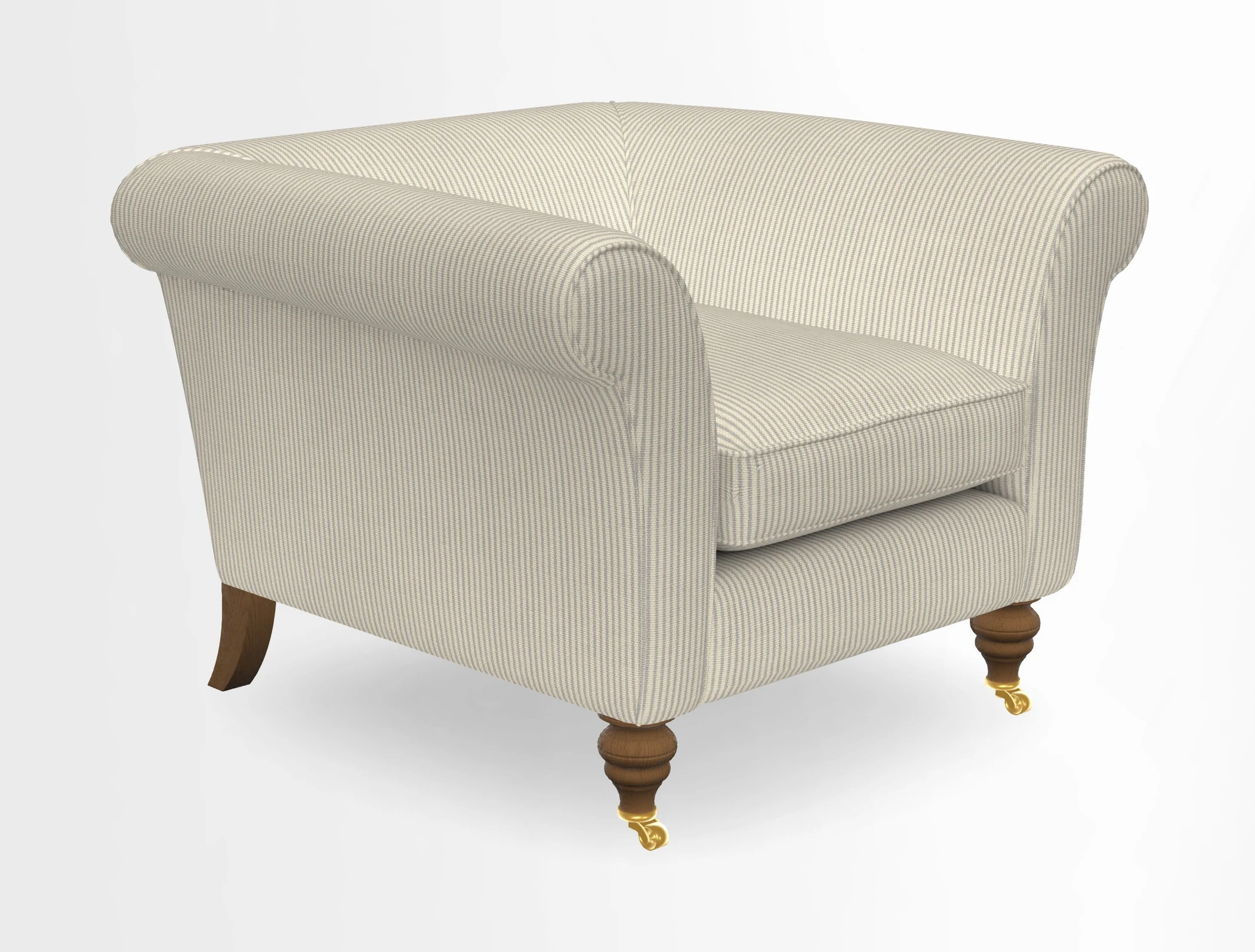 Otley Chair in Two Tone Plain Biscuit