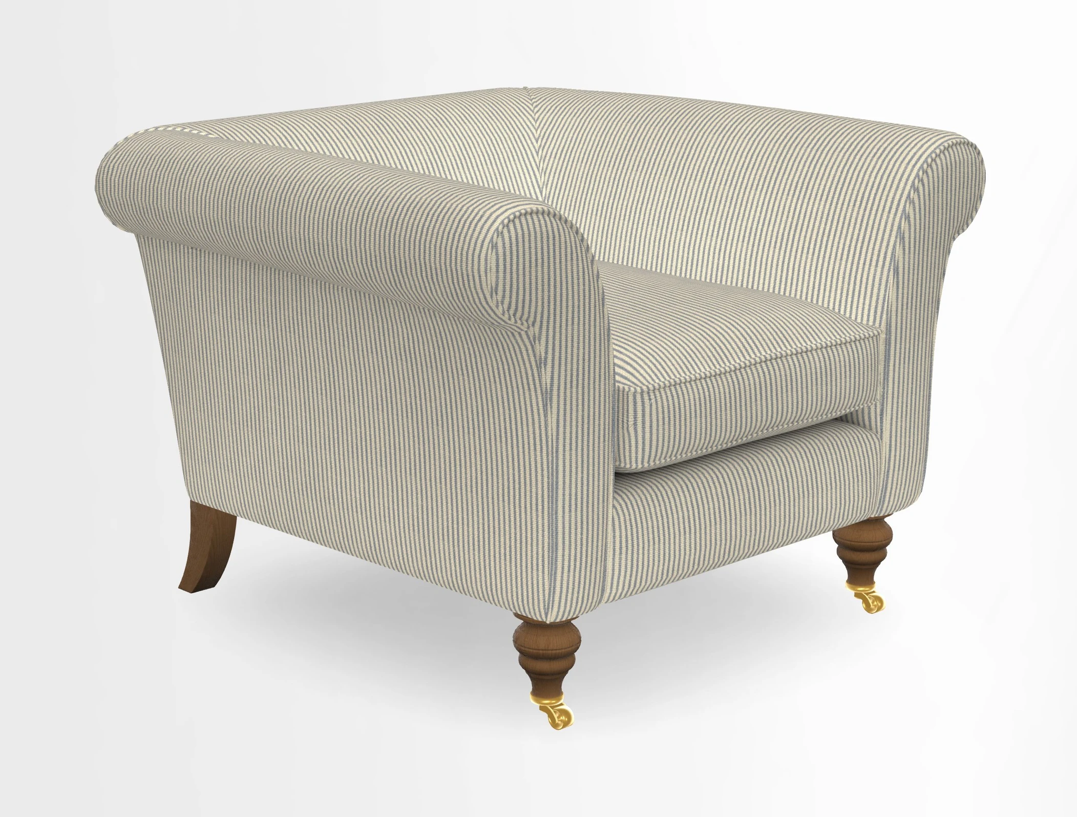Otley Chair in Two Tone Plain Biscuit