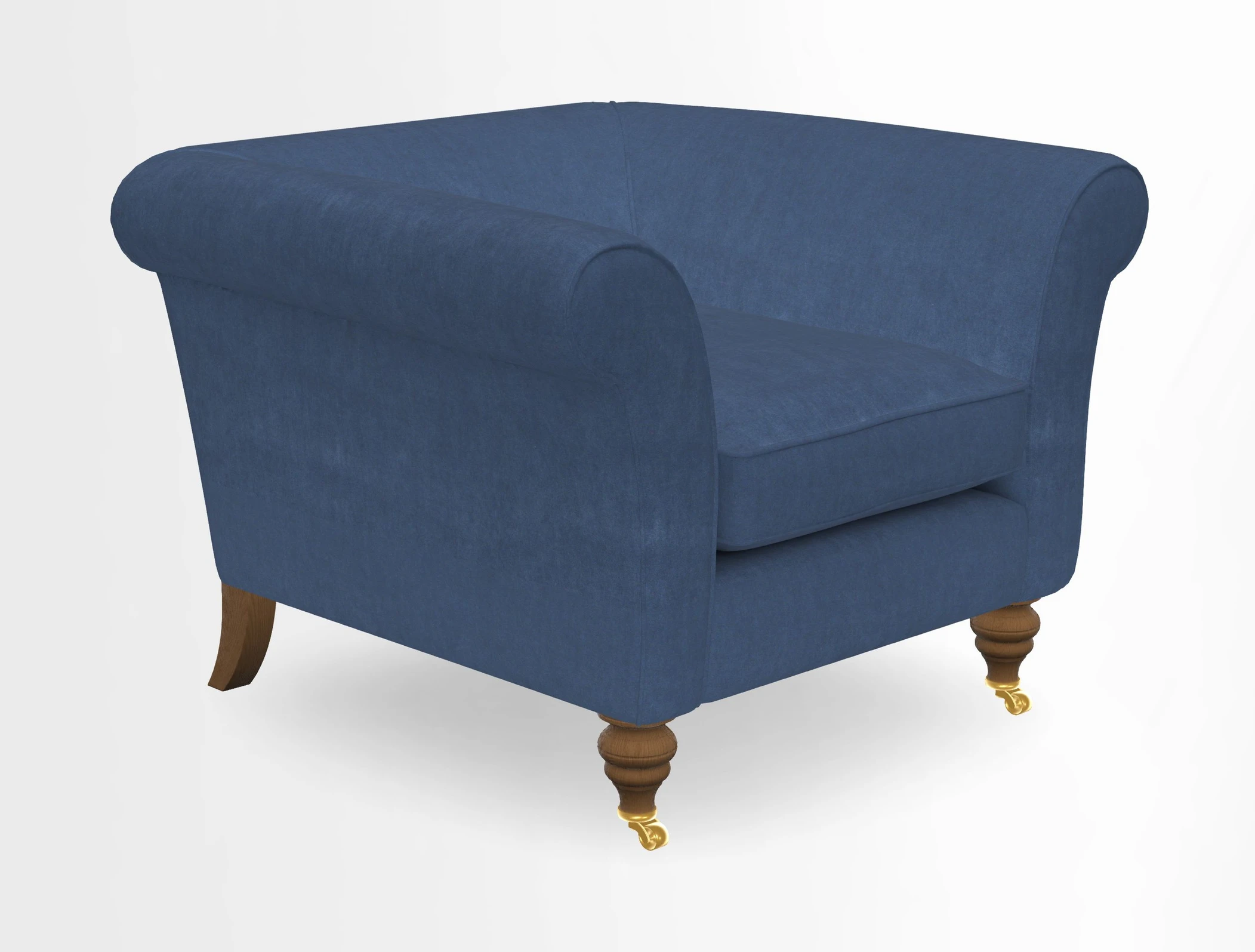 Otley Chair in Two Tone Plain Biscuit