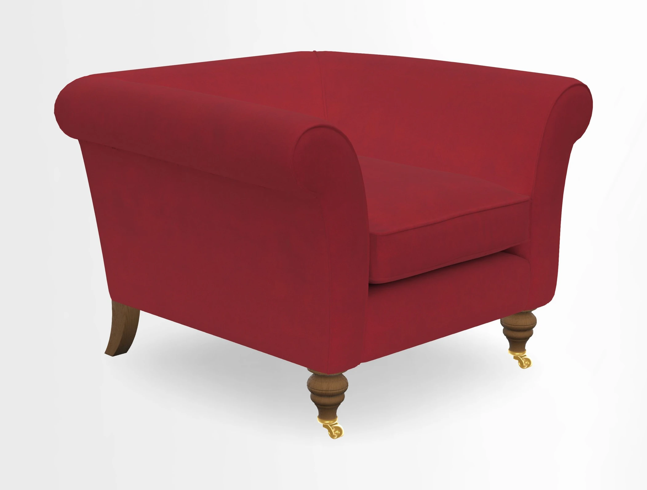 Otley Chair in Two Tone Plain Biscuit