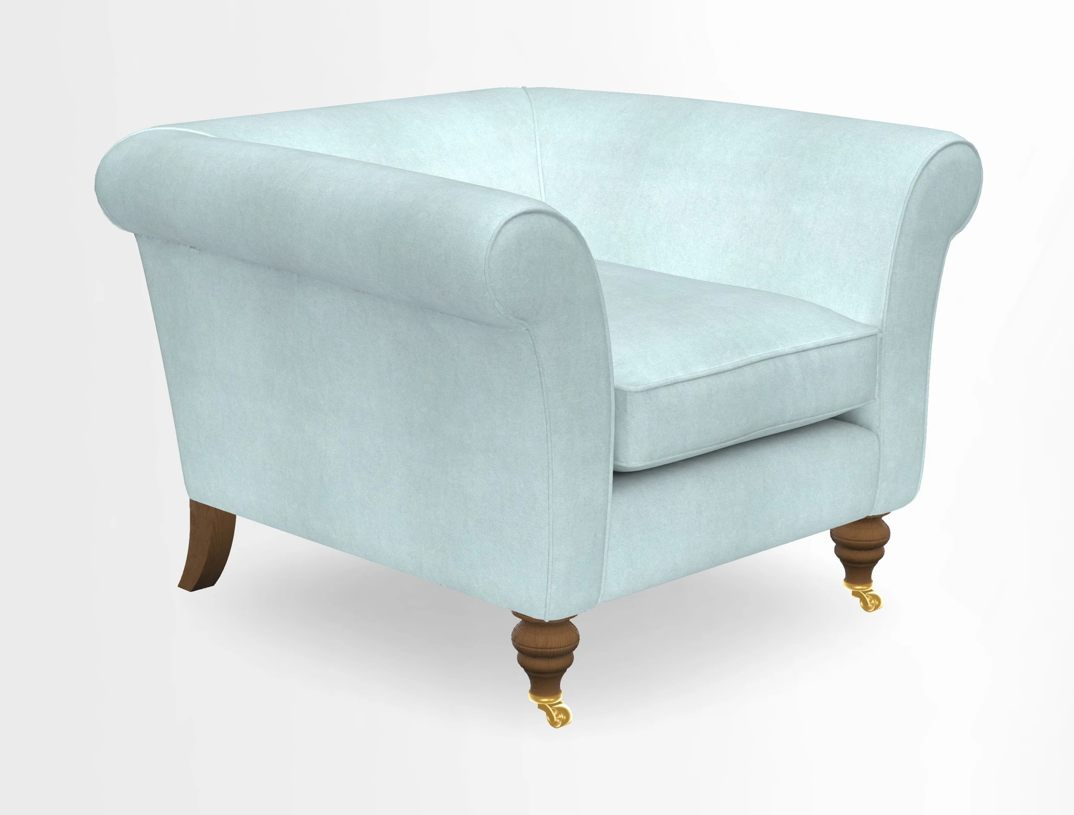 Otley Chair in Two Tone Plain Biscuit