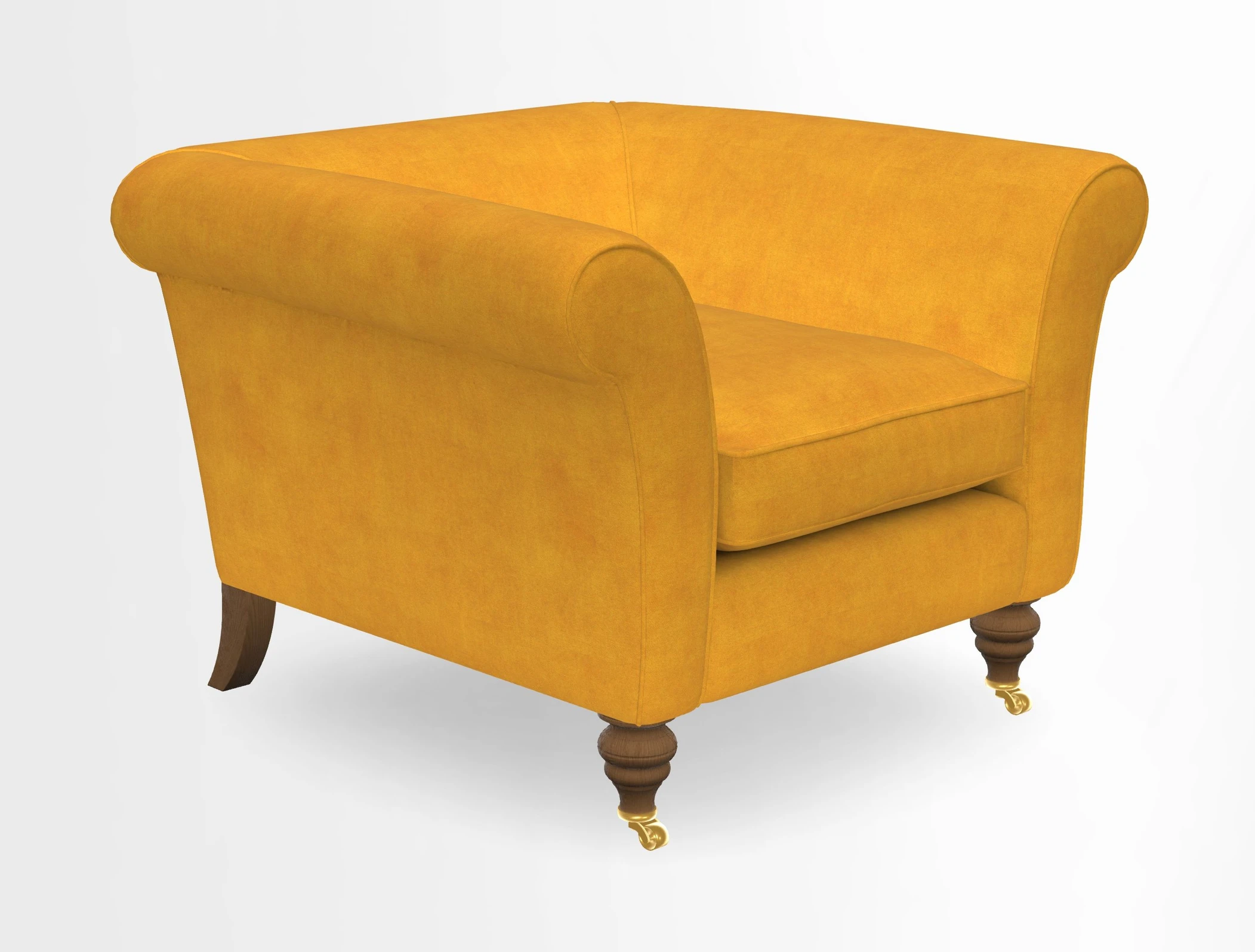 Otley Chair in Two Tone Plain Biscuit
