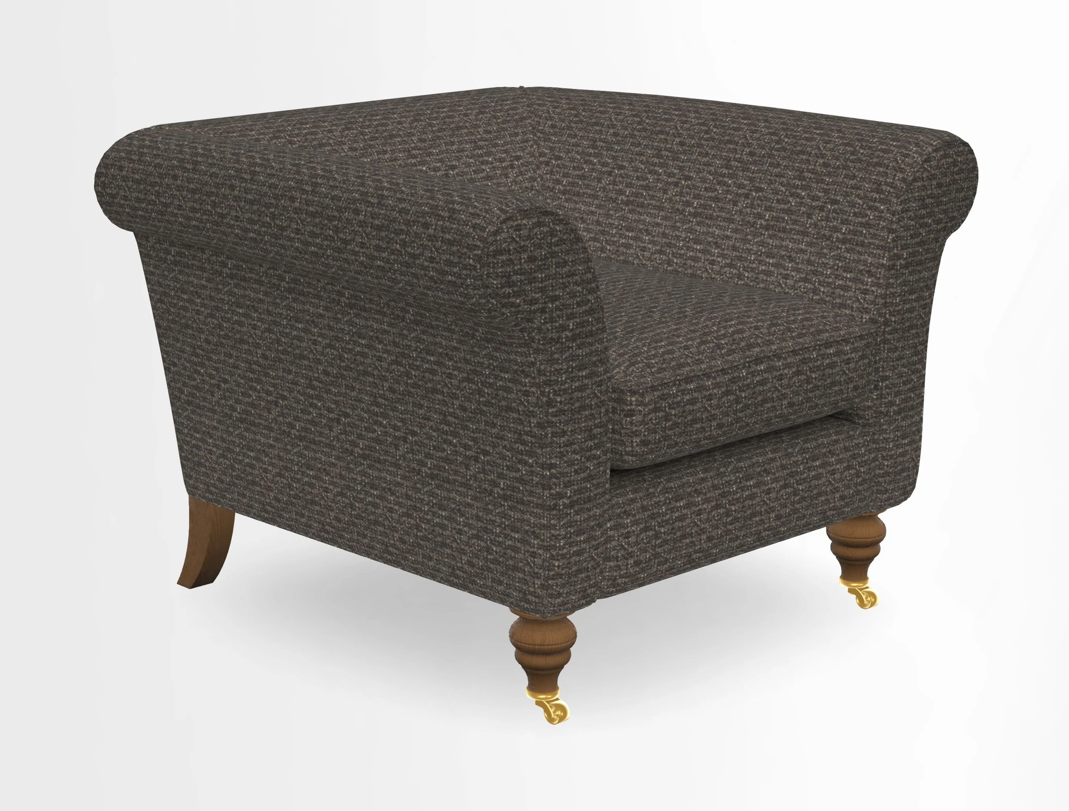 Otley Chair in Two Tone Plain Biscuit