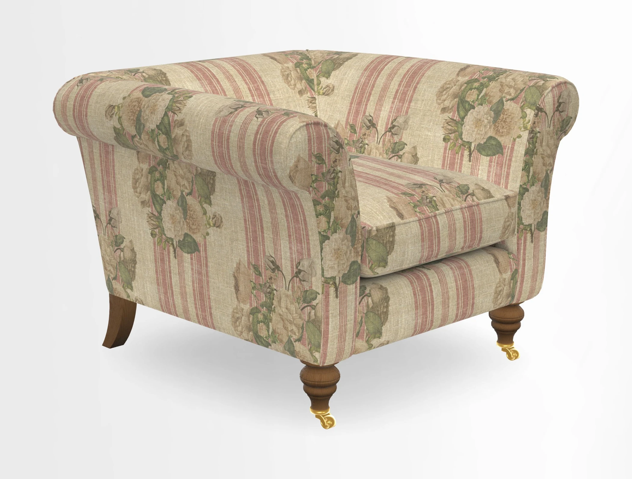 Otley Chair in Two Tone Plain Biscuit