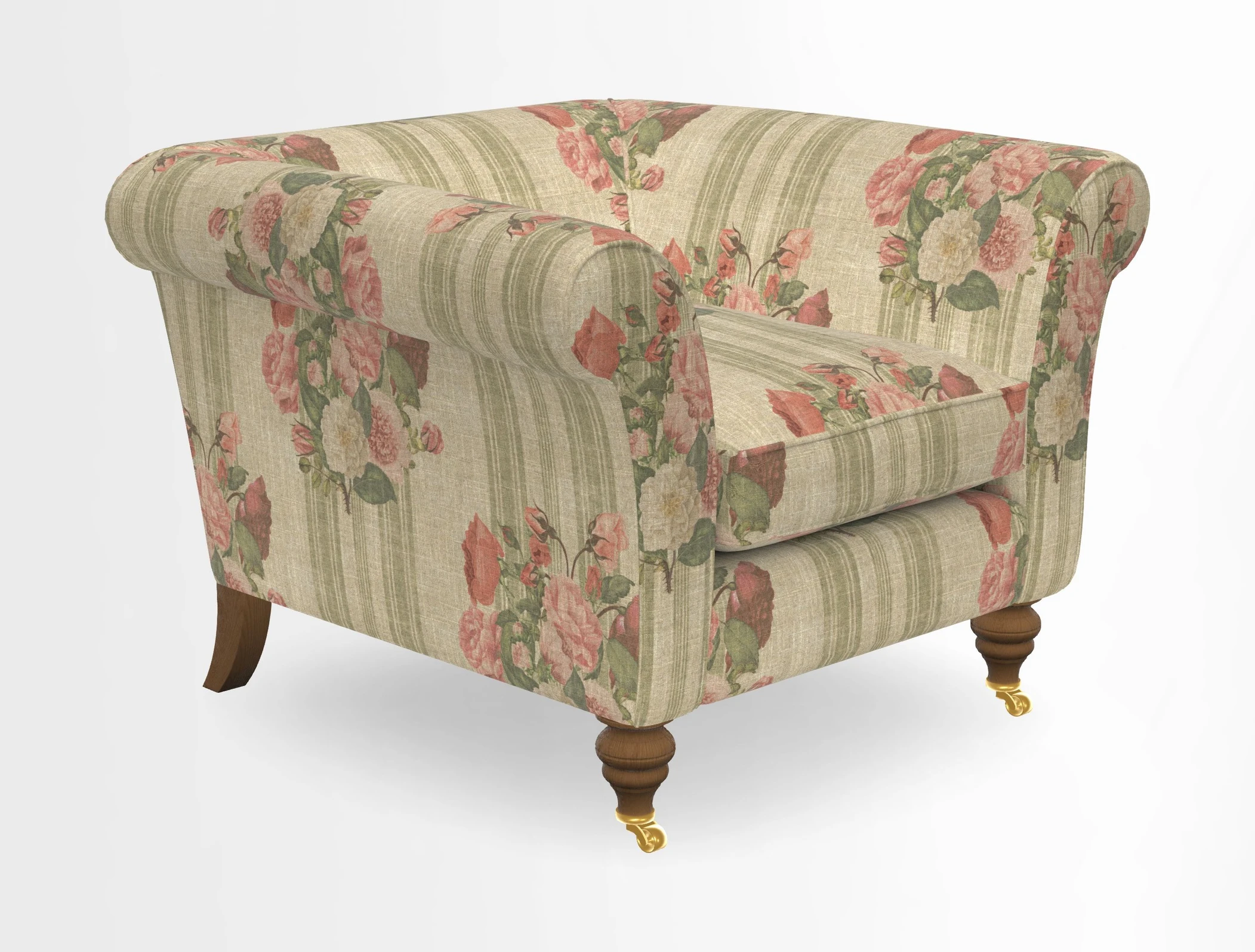 Otley Chair in Two Tone Plain Biscuit