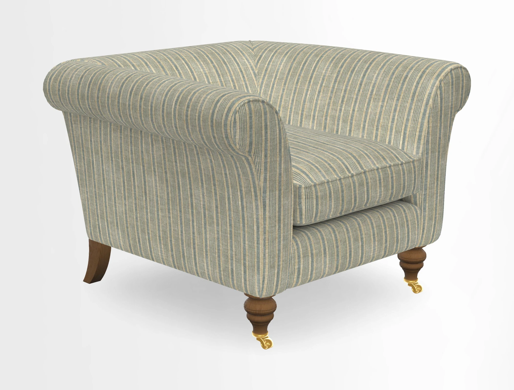 Otley Chair in Two Tone Plain Biscuit