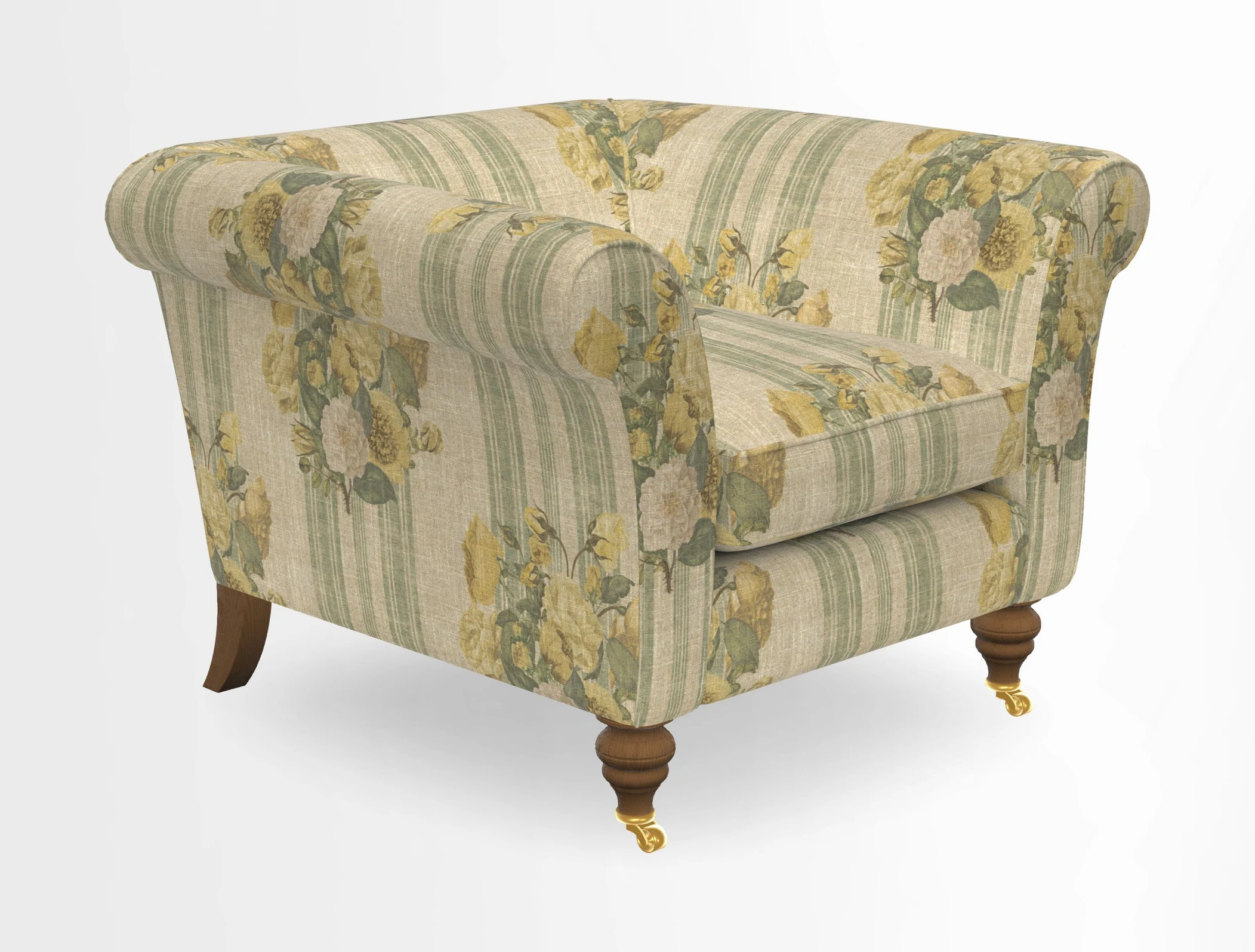 Otley Chair in Two Tone Plain Biscuit