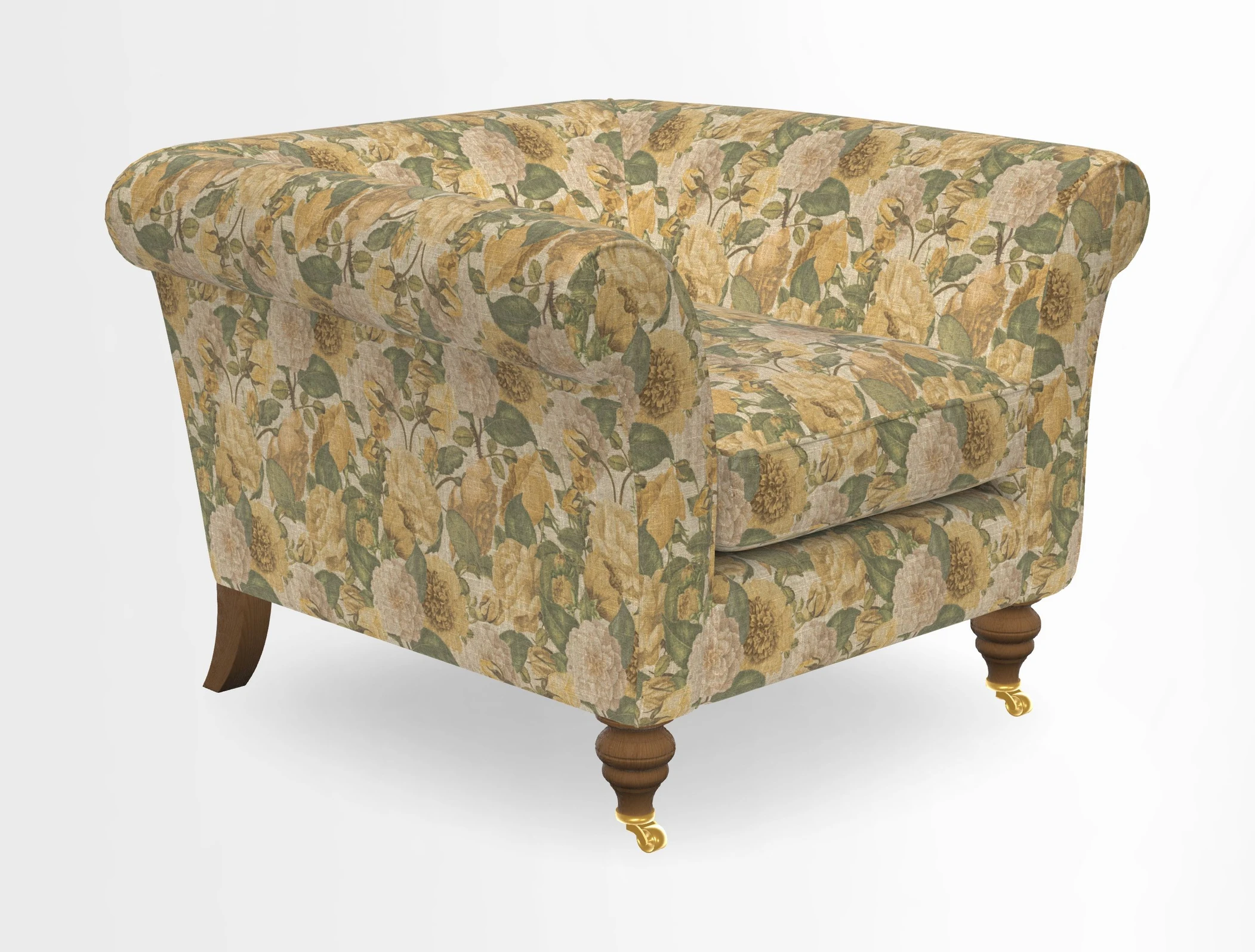 Otley Chair in Two Tone Plain Biscuit