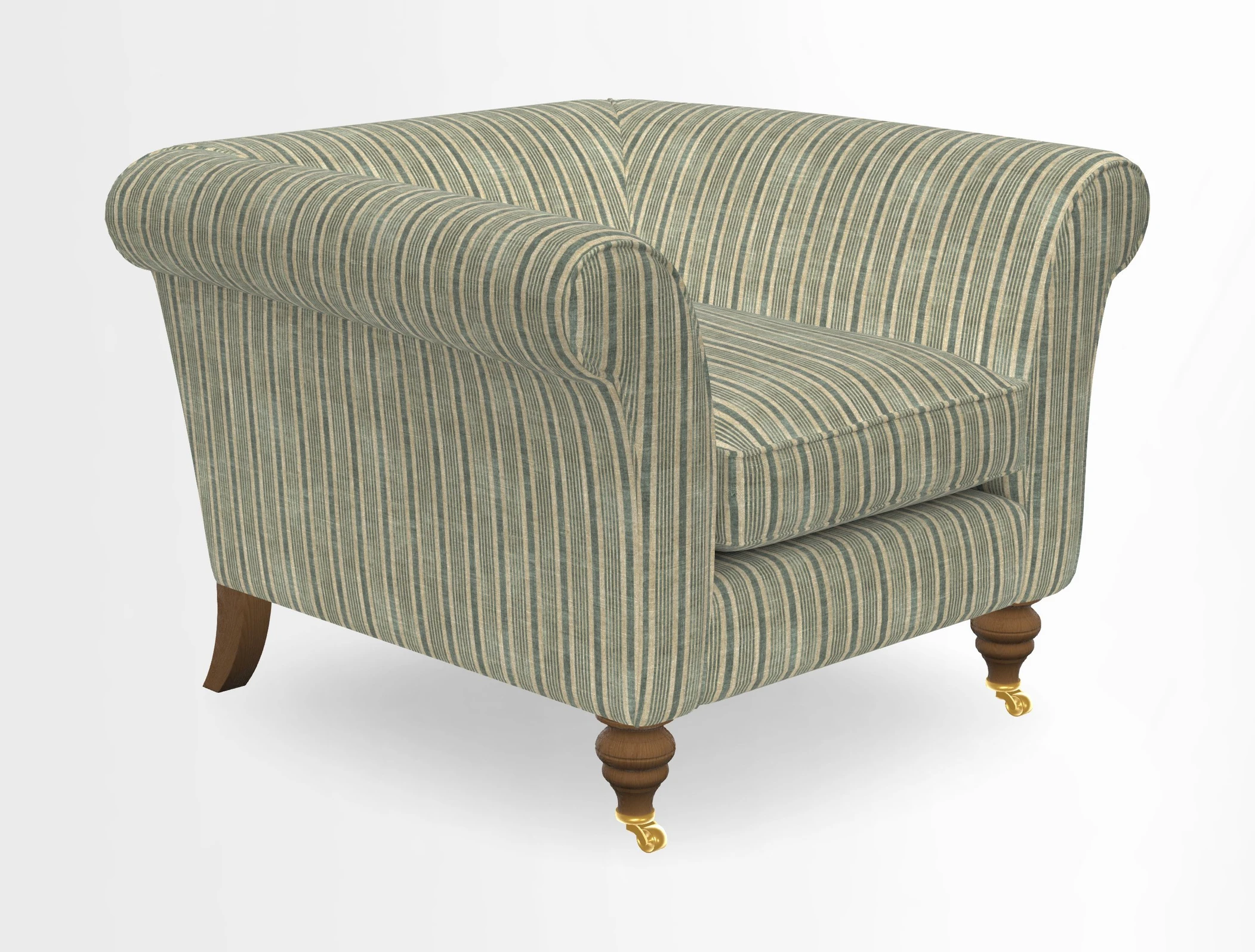 Otley Chair in Two Tone Plain Biscuit