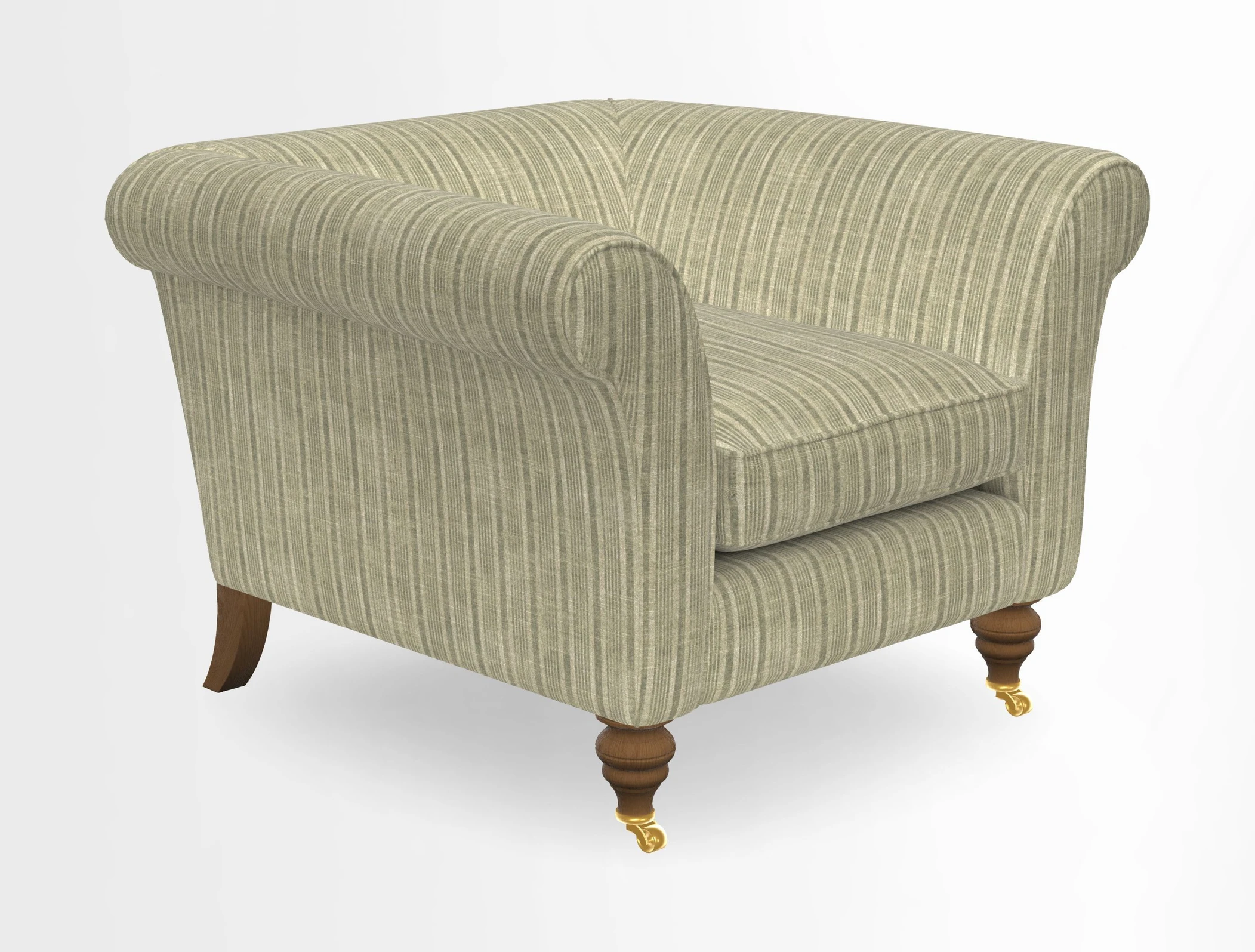Otley Chair in Two Tone Plain Biscuit