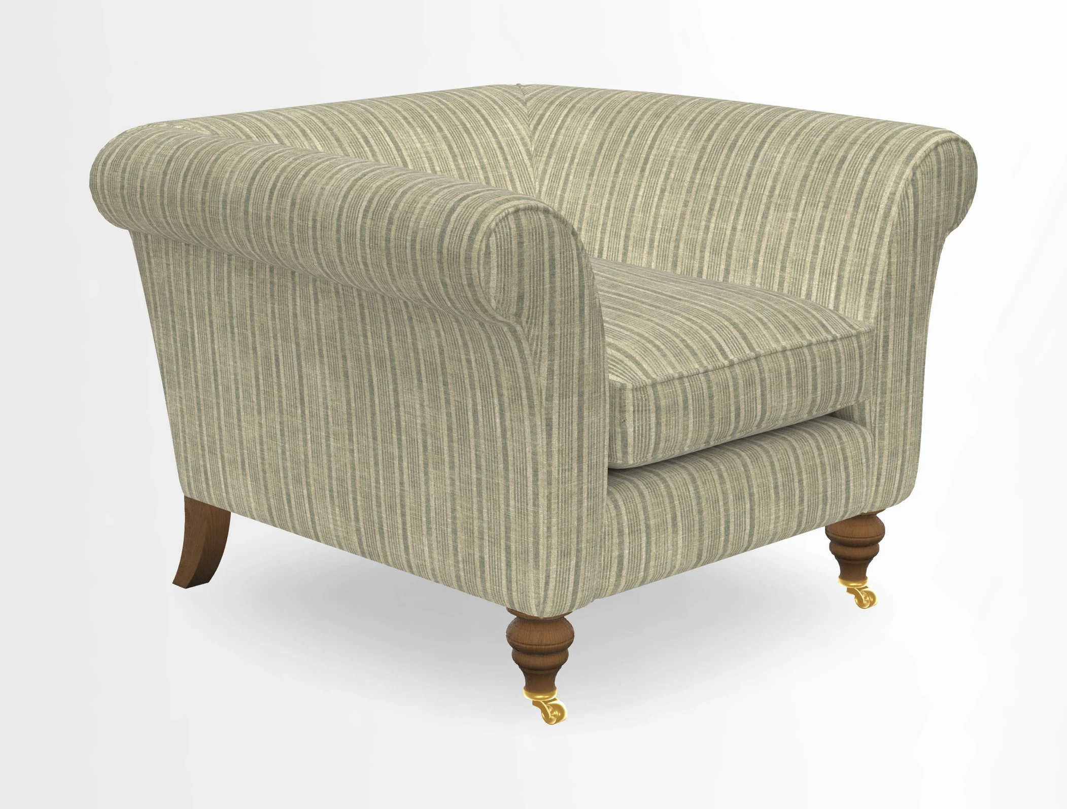 Otley Chair in Two Tone Plain Biscuit