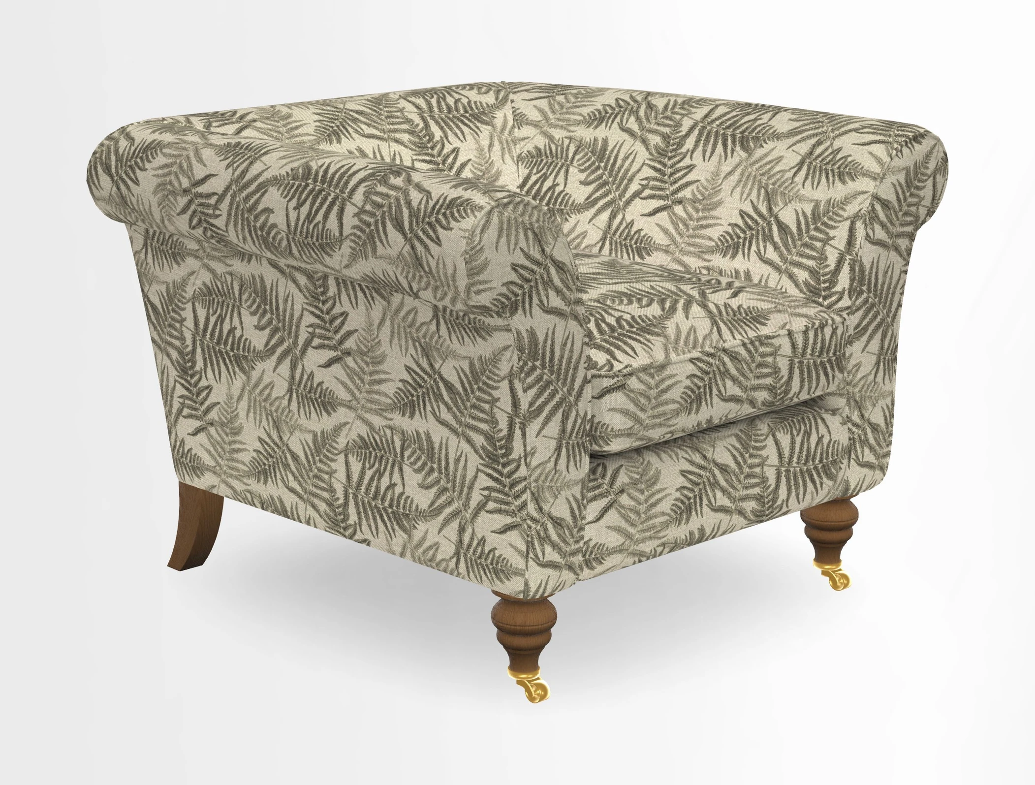 Otley Chair in Two Tone Plain Biscuit
