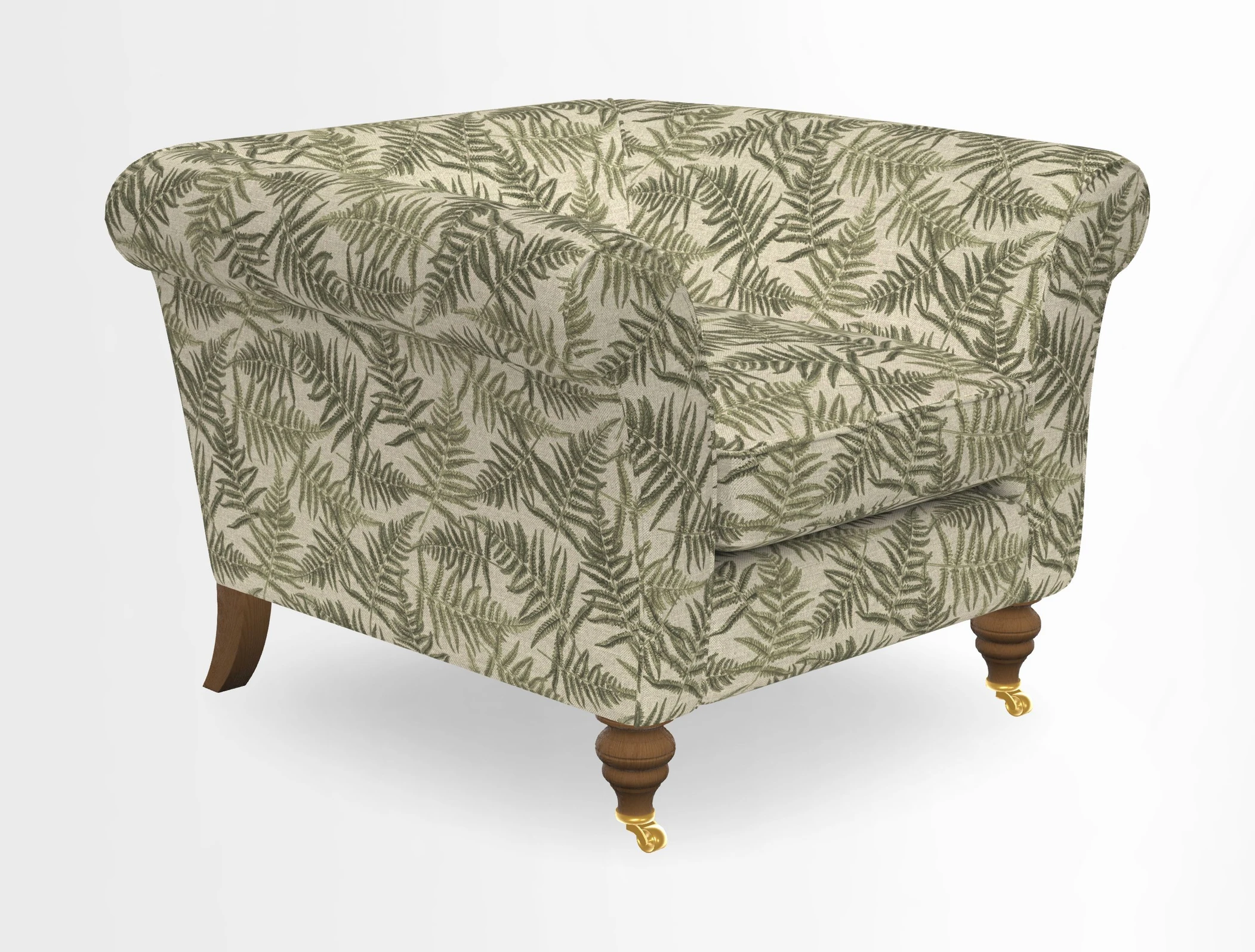 Otley Chair in Two Tone Plain Biscuit