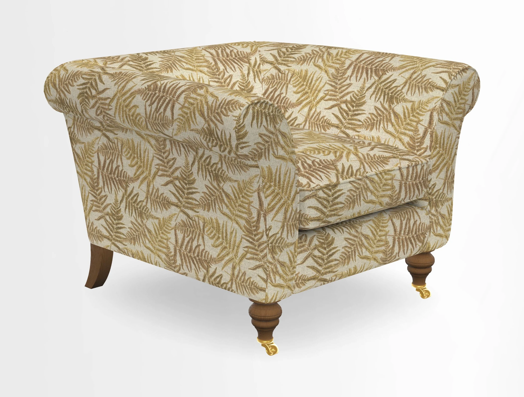 Otley Chair in Two Tone Plain Biscuit
