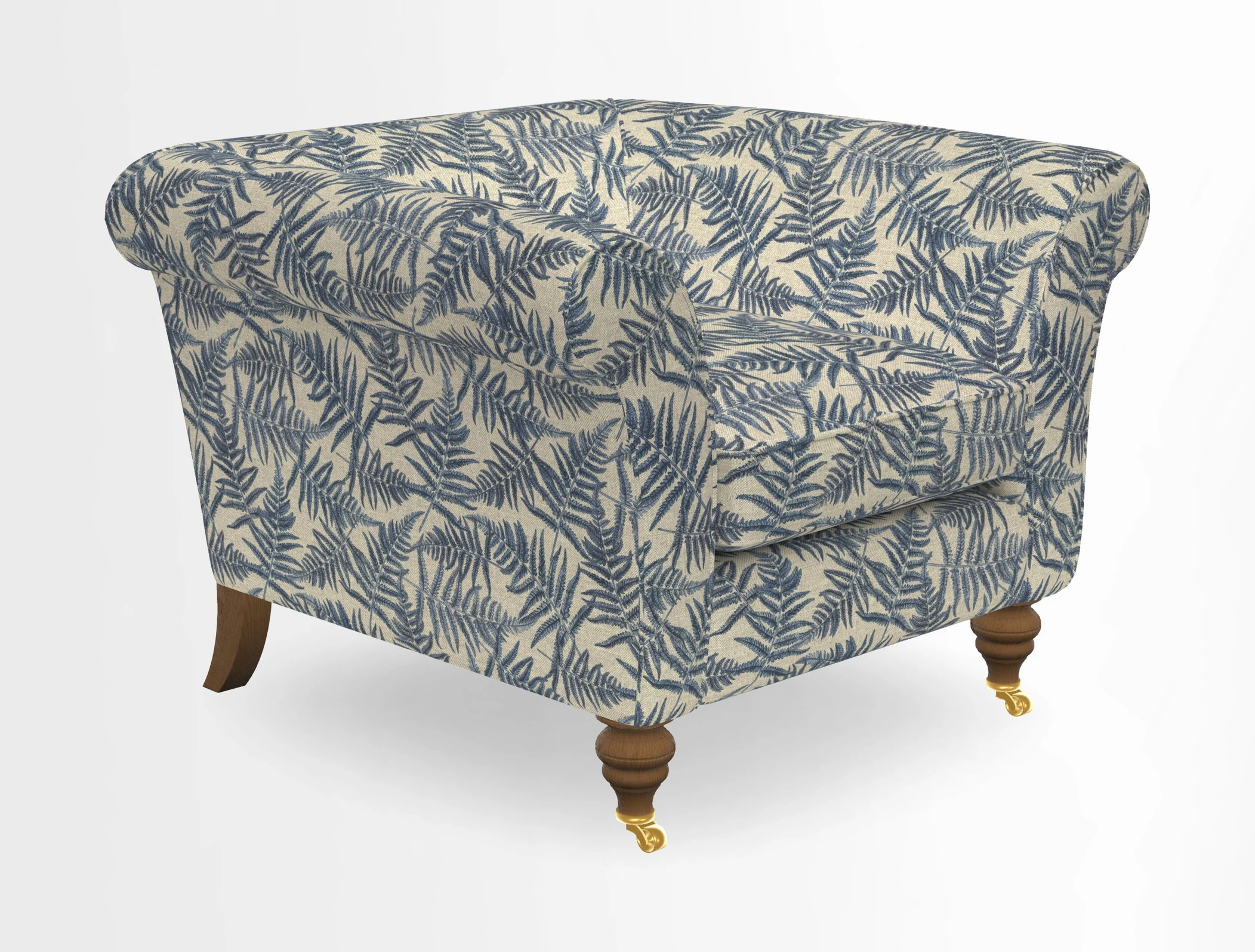 Otley Chair in Two Tone Plain Biscuit