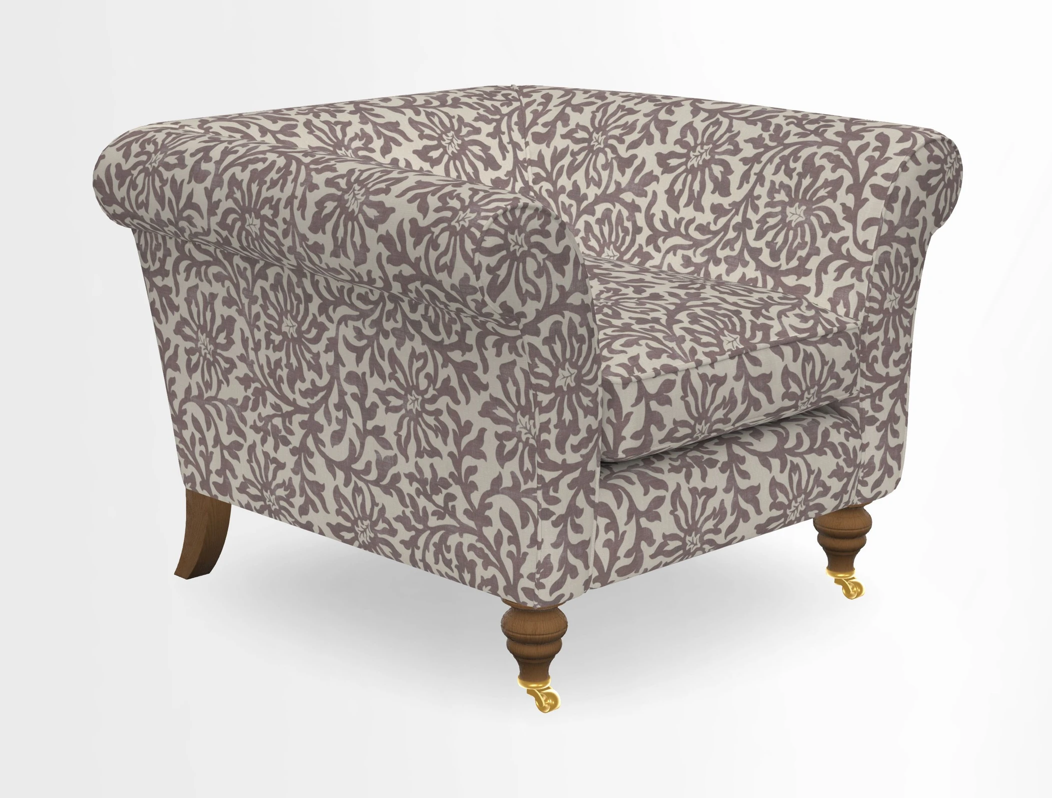 Otley Chair in Two Tone Plain Biscuit
