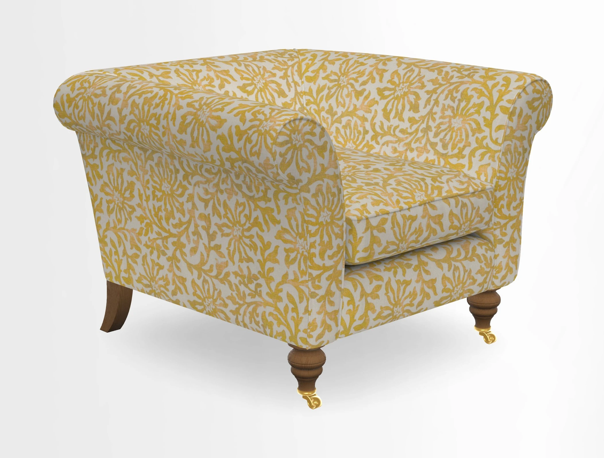 Otley Chair in Two Tone Plain Biscuit
