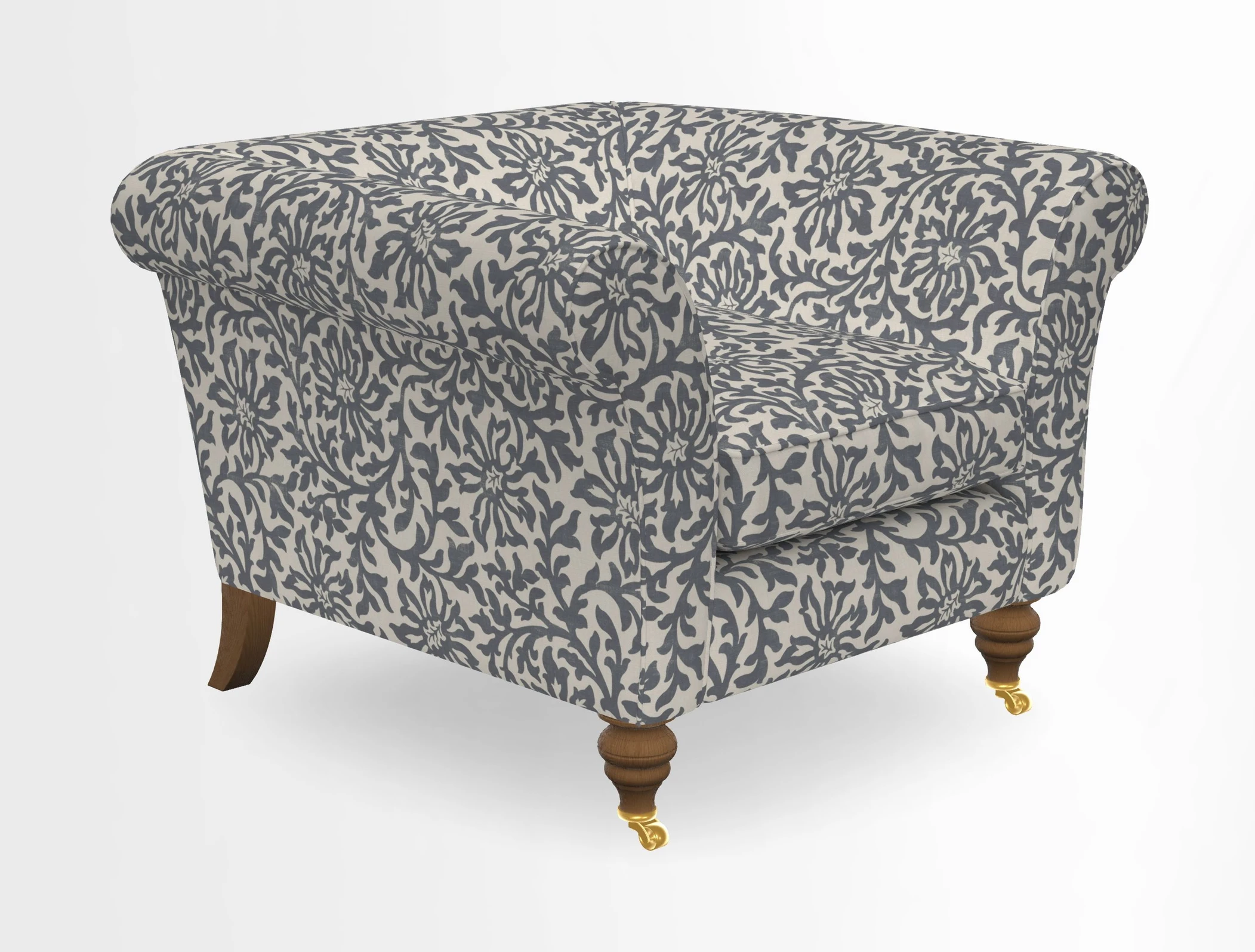 Otley Chair in Two Tone Plain Biscuit