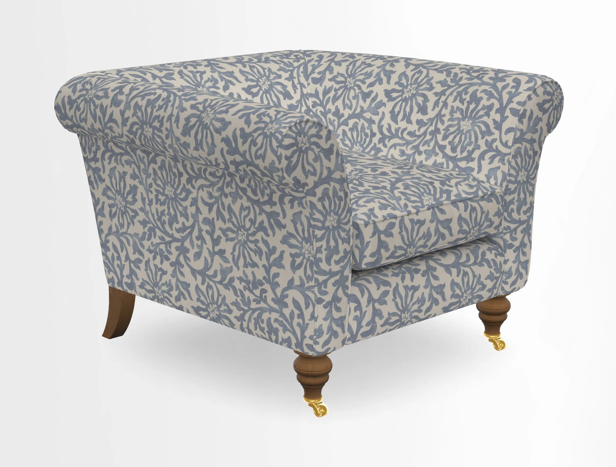 Otley Chair in Two Tone Plain Biscuit