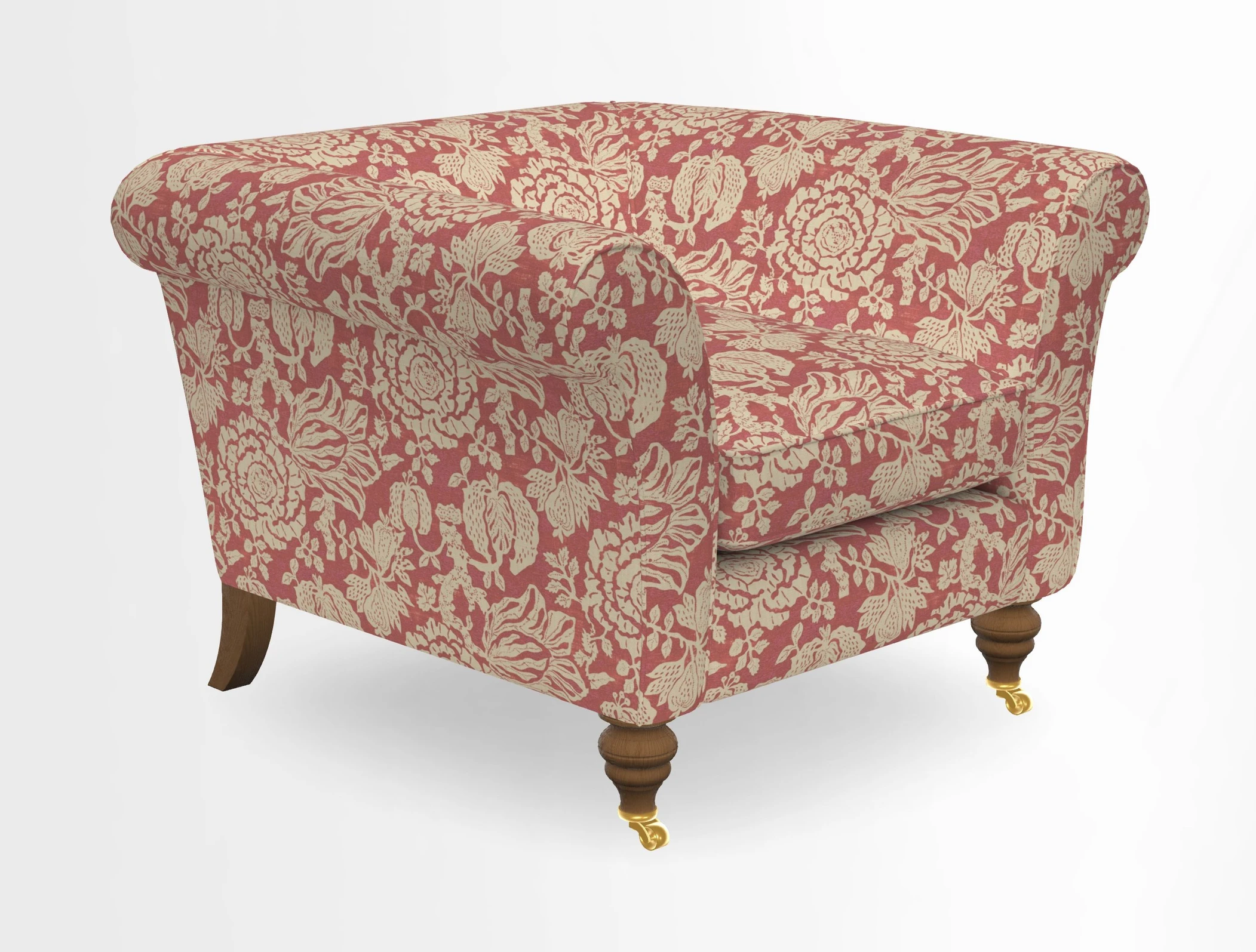 Otley Chair in Two Tone Plain Biscuit