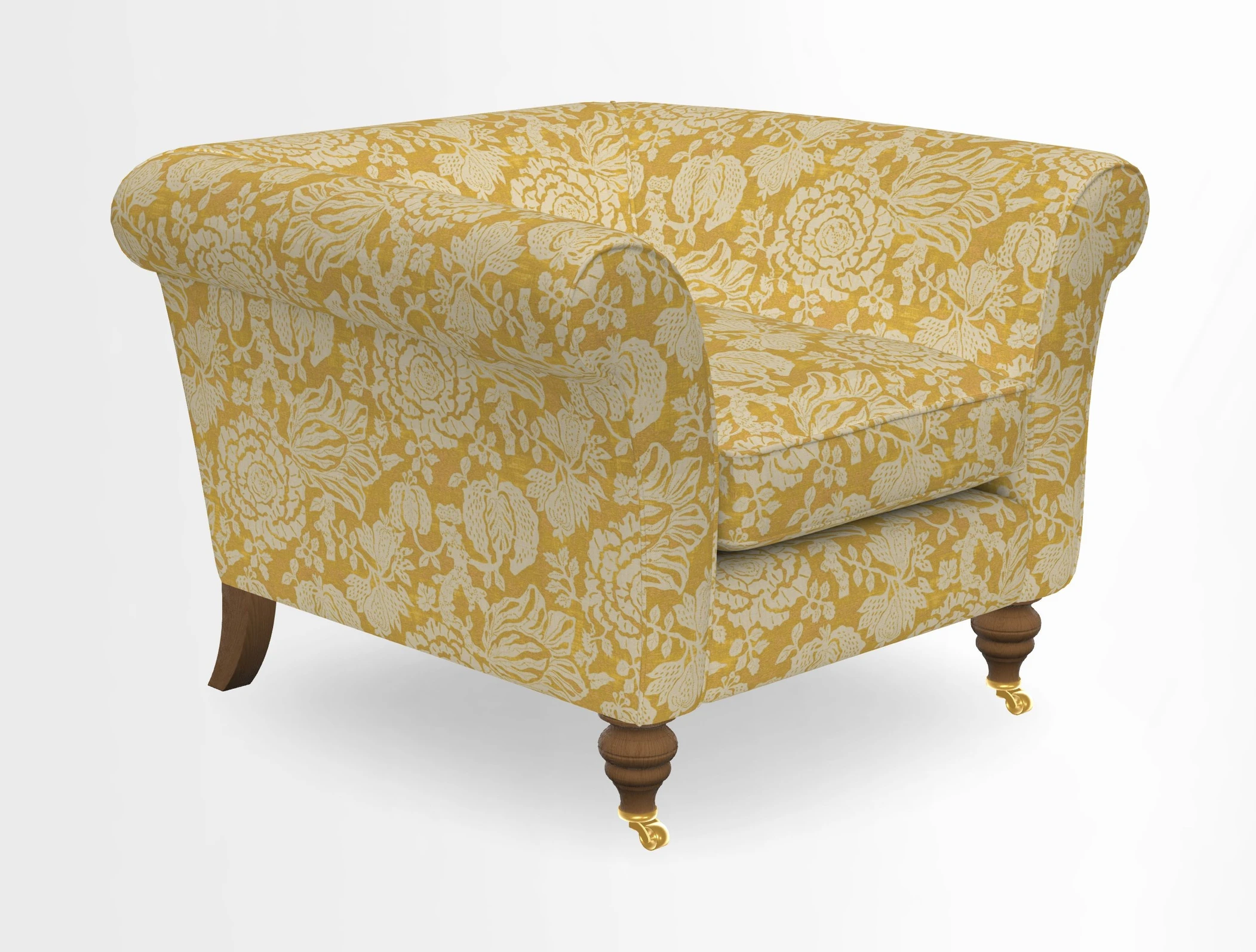 Otley Chair in Two Tone Plain Biscuit