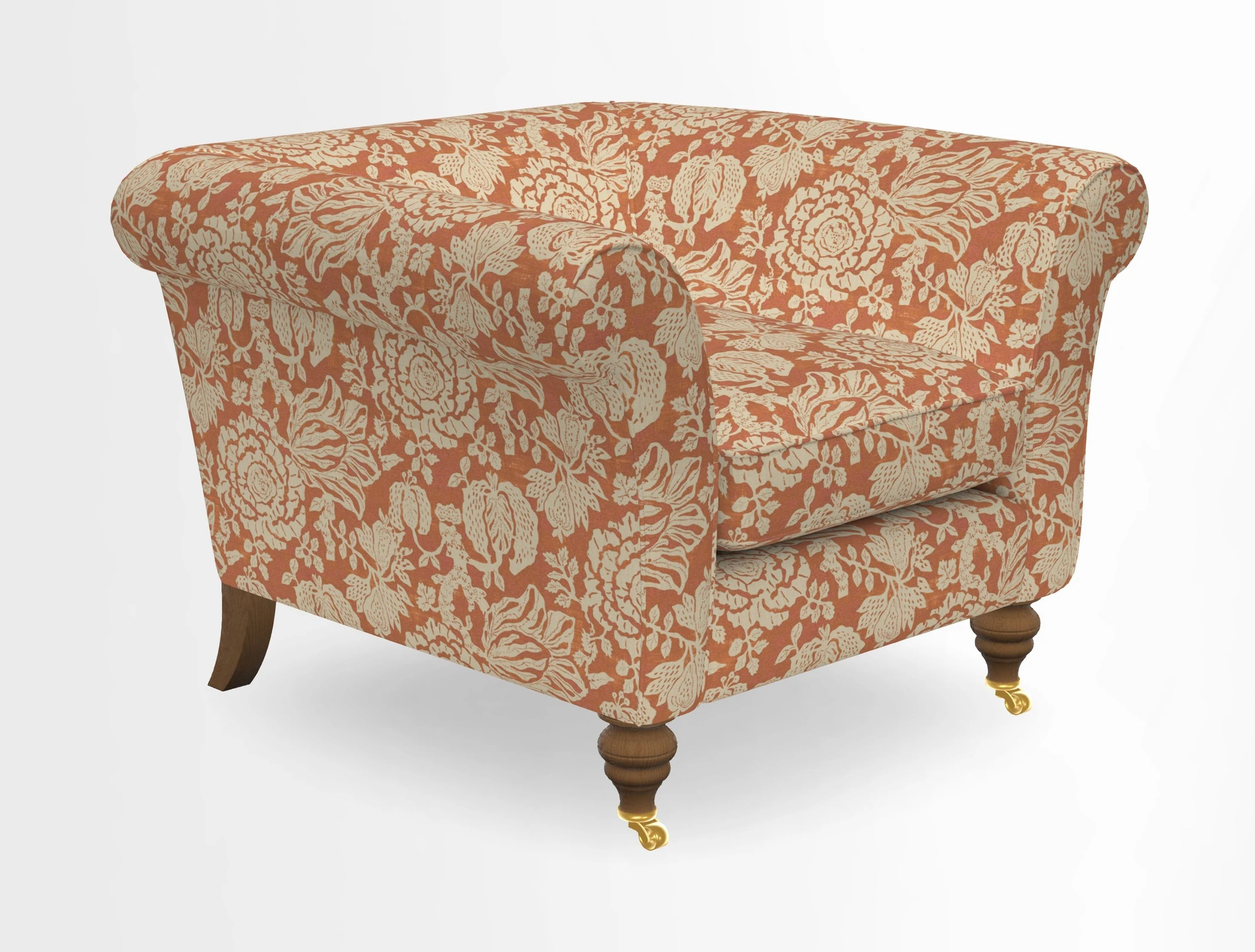 Otley Chair in Two Tone Plain Biscuit