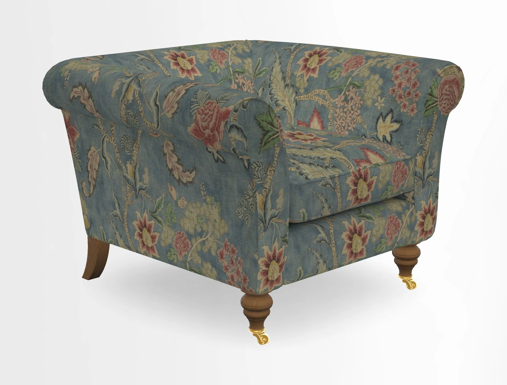 Otley Chair in Two Tone Plain Biscuit