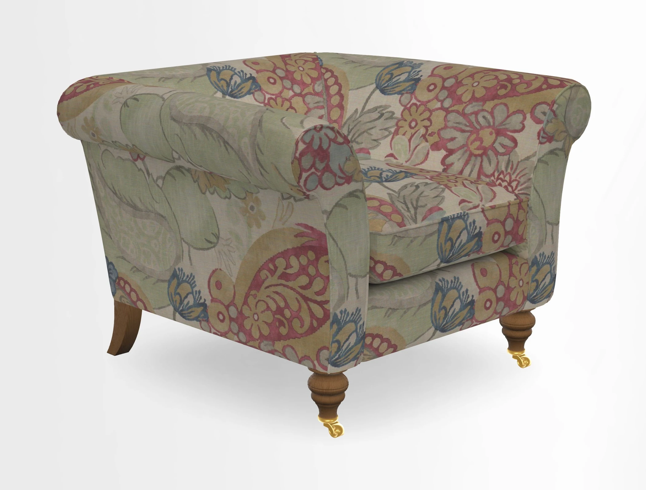 Otley Chair in Two Tone Plain Biscuit
