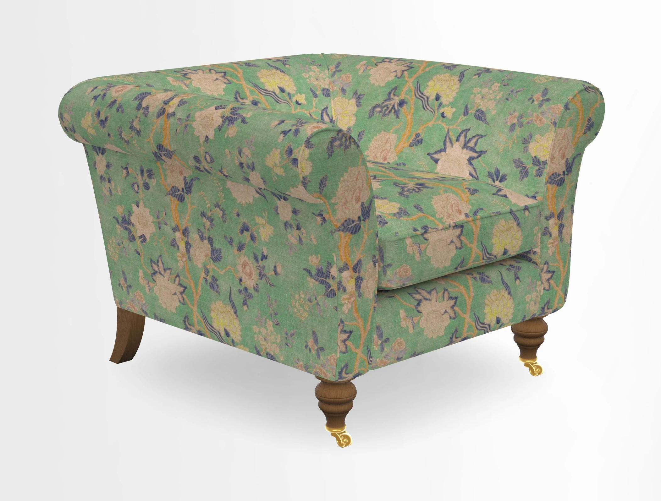 Otley Chair in Two Tone Plain Biscuit