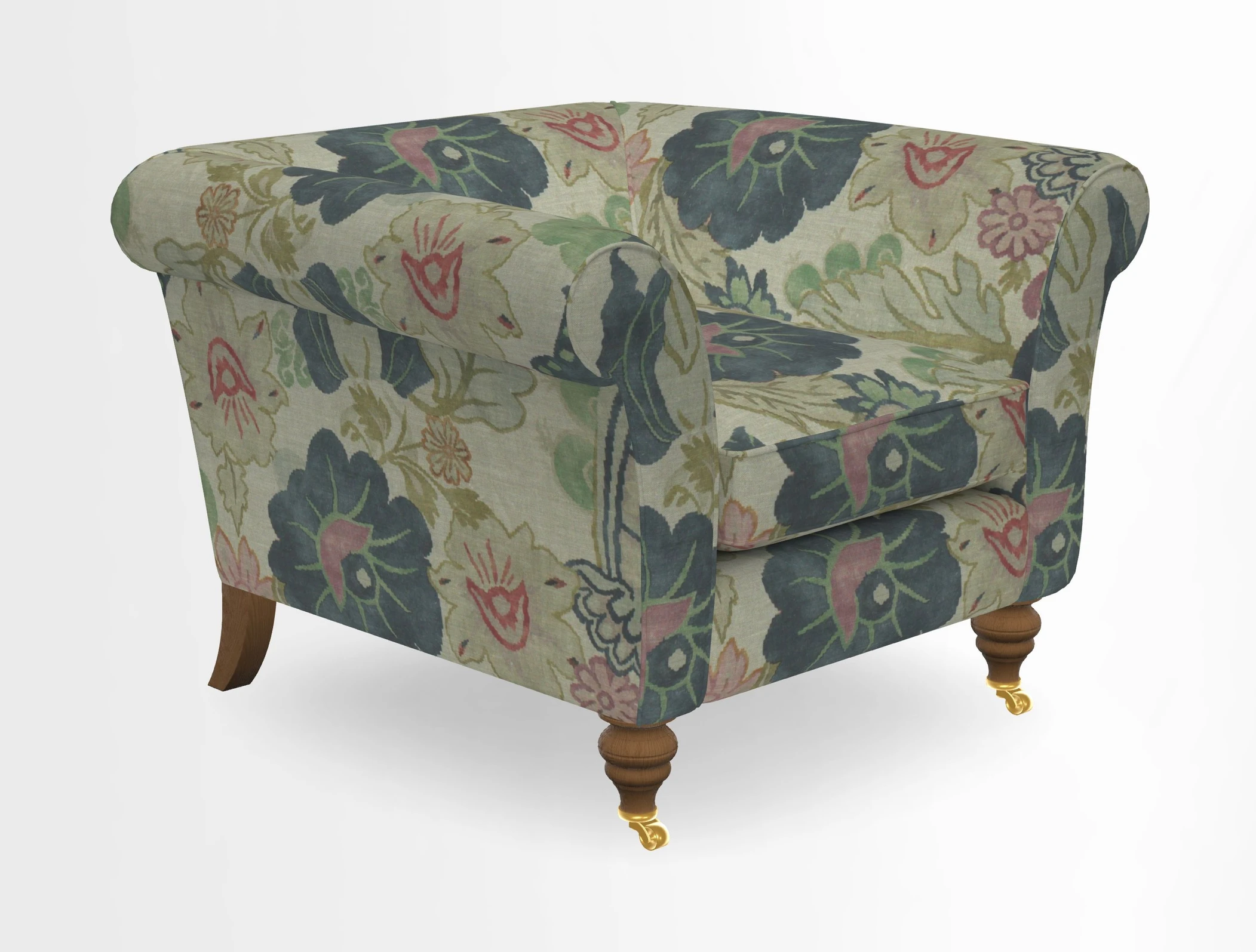 Otley Chair in Two Tone Plain Biscuit