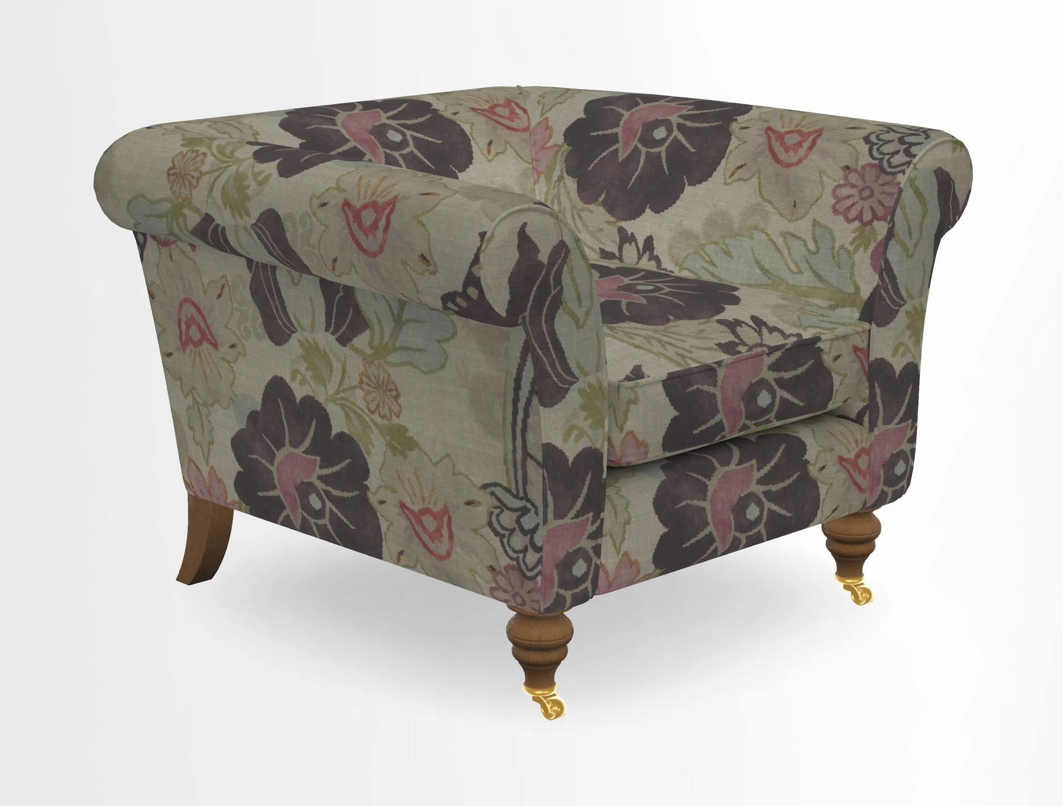 Otley Chair in Two Tone Plain Biscuit