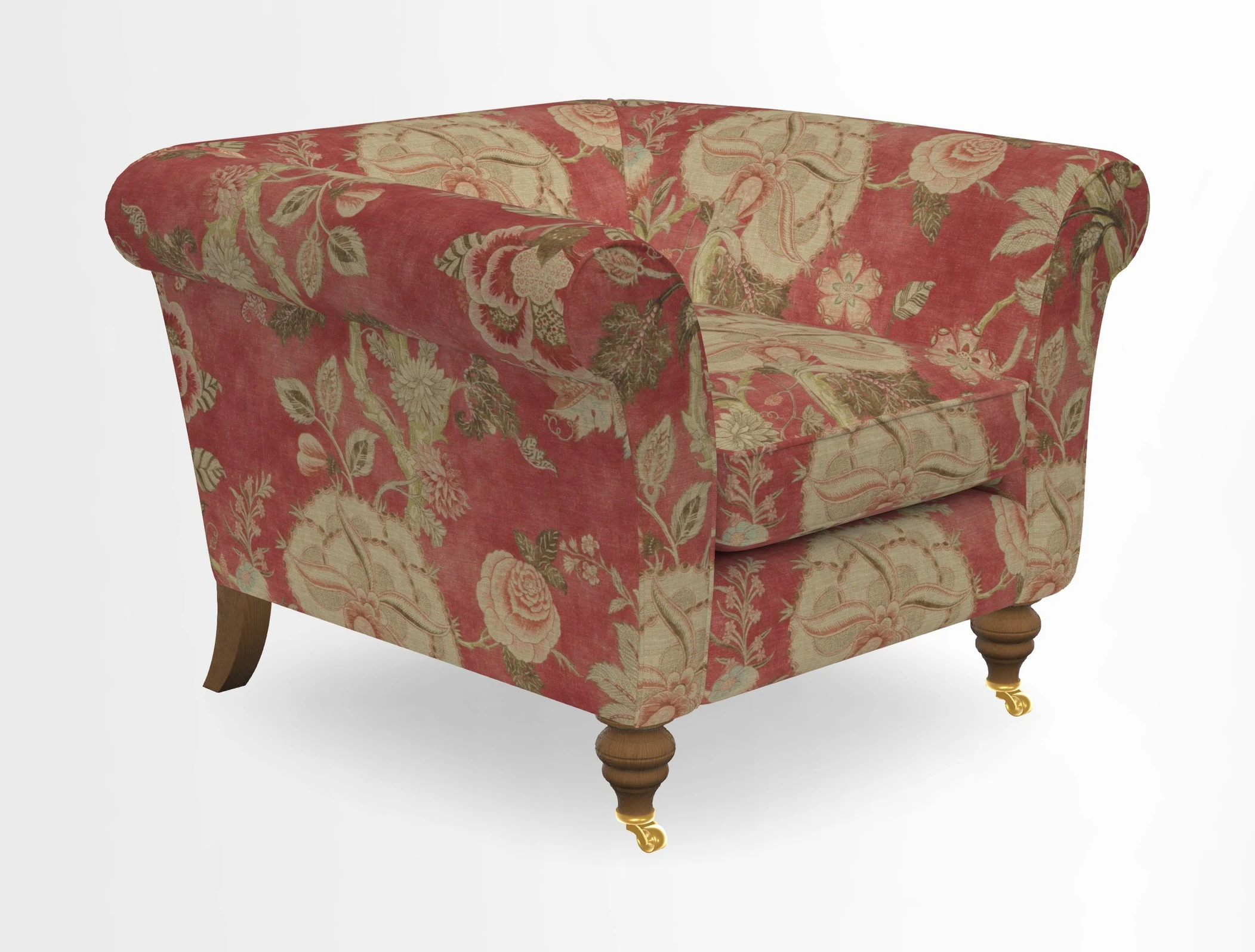Otley Chair in Two Tone Plain Biscuit