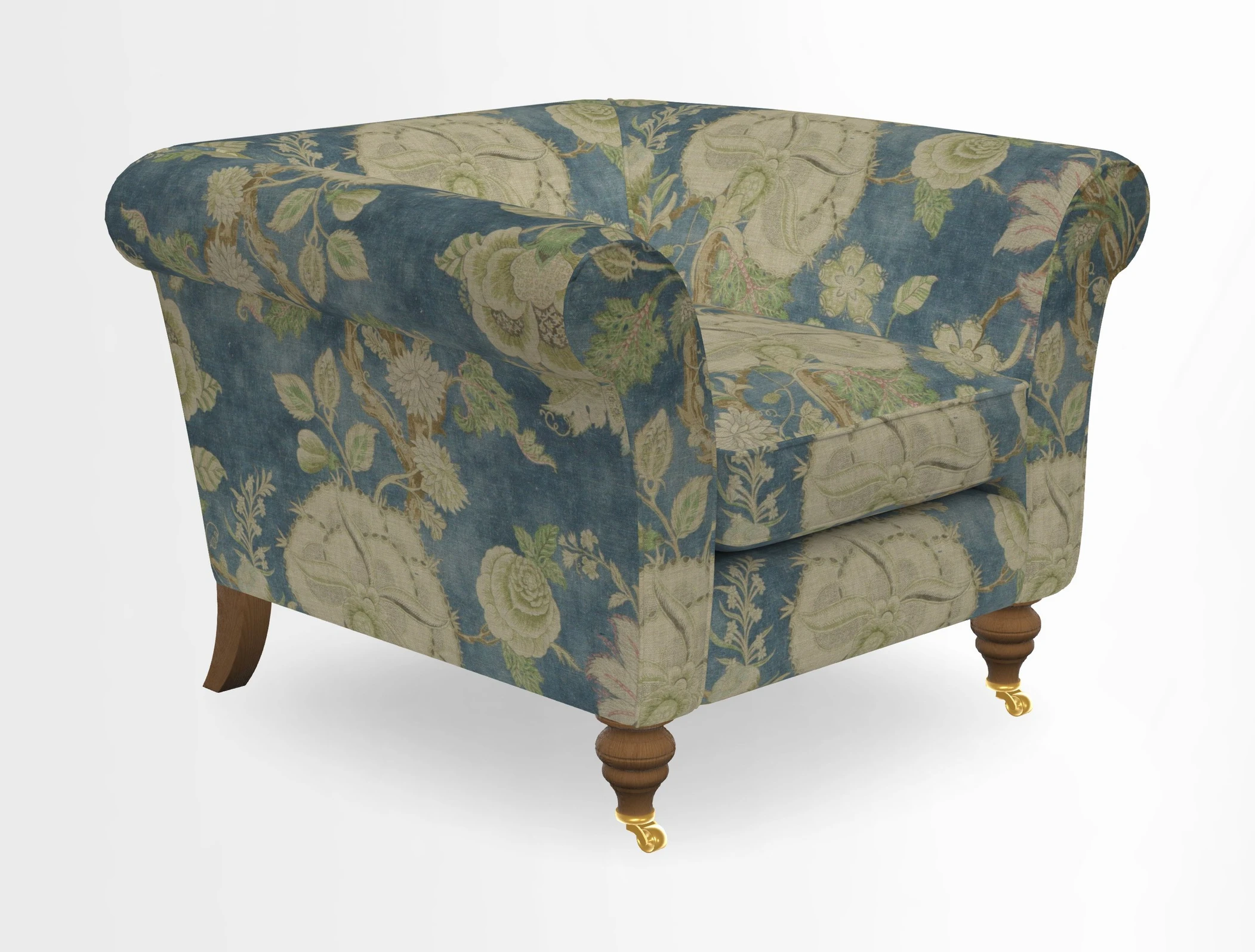 Otley Chair in Two Tone Plain Biscuit